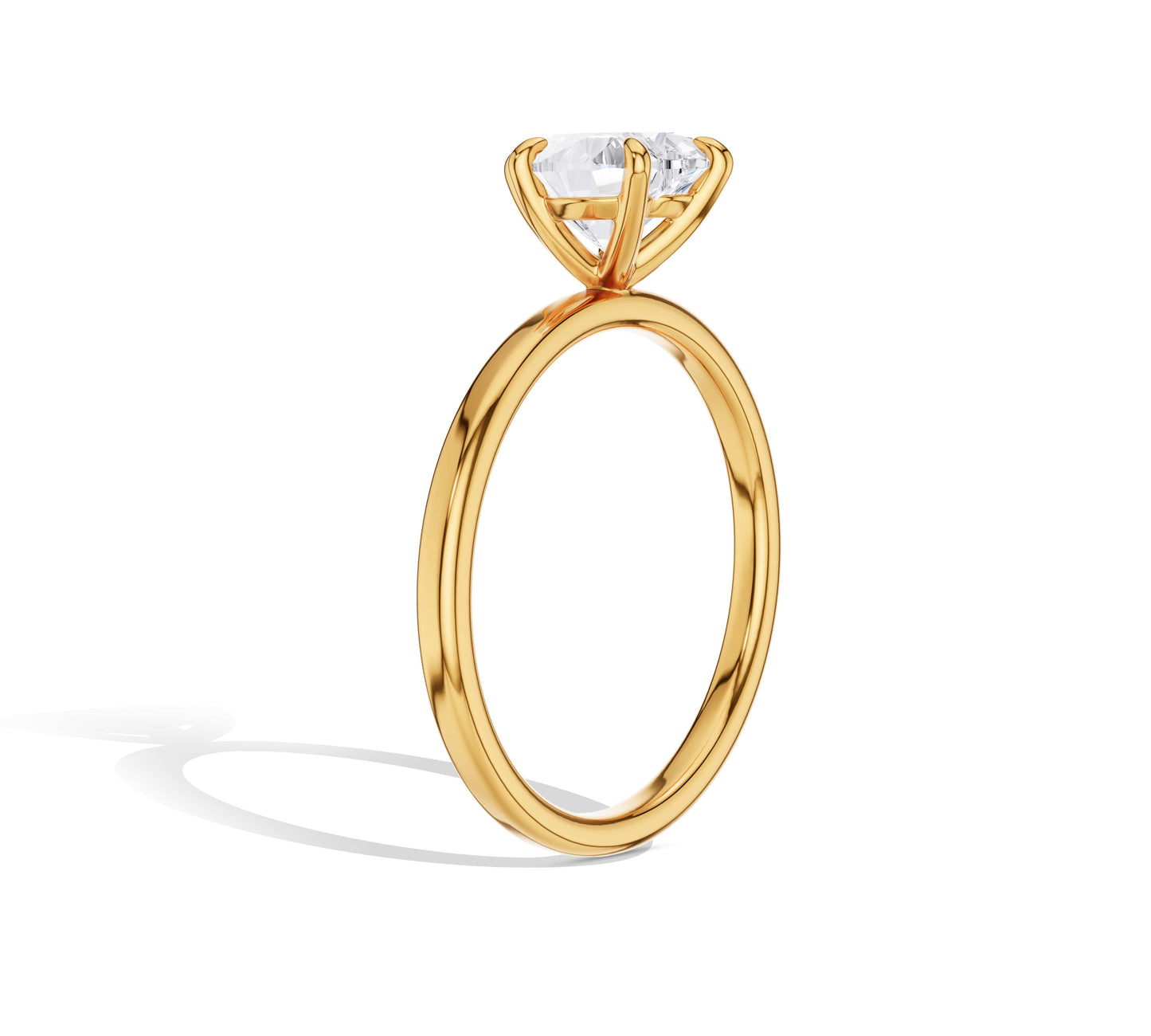 heart shaped diamond ring