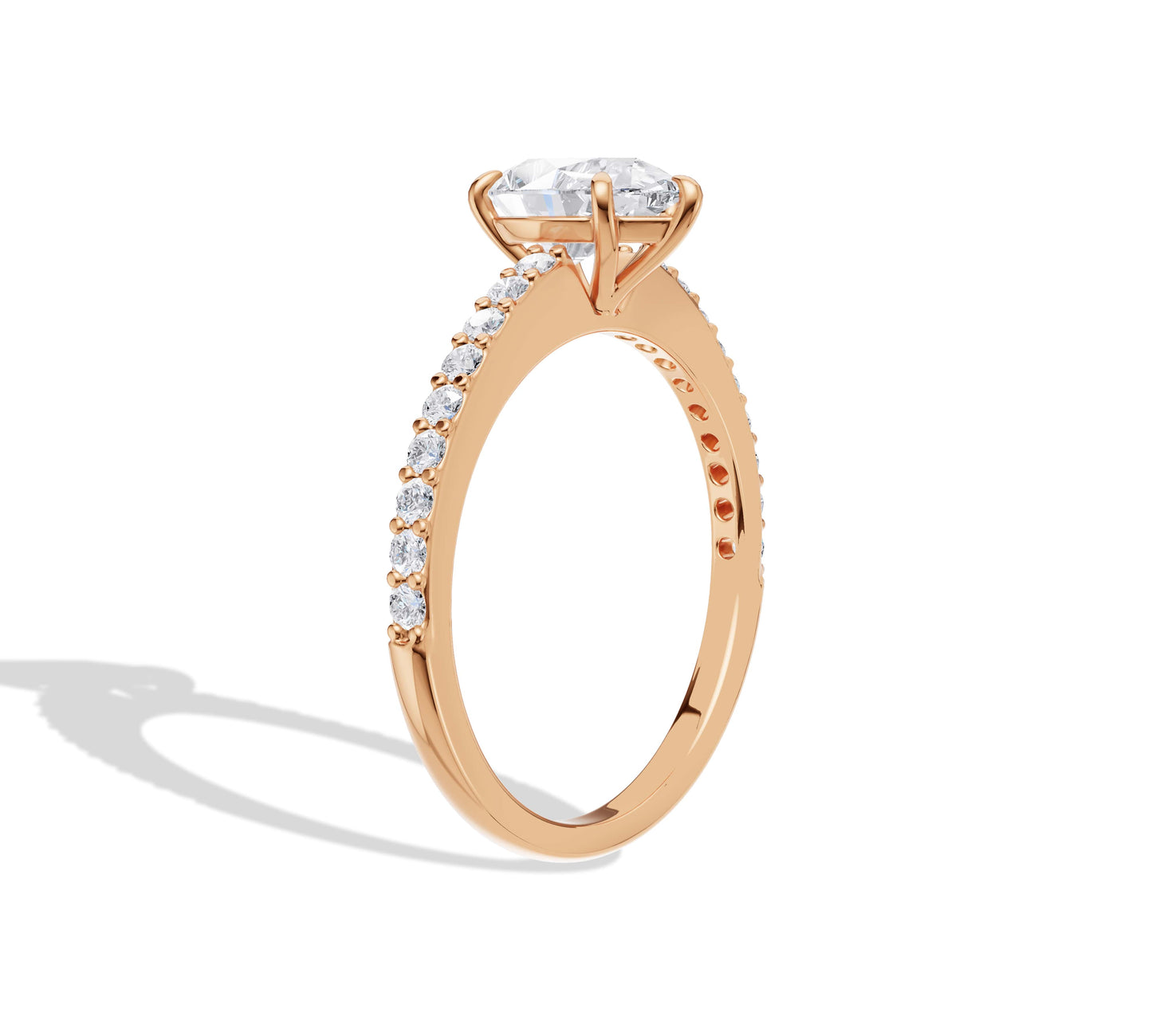 tear drop engagement rings