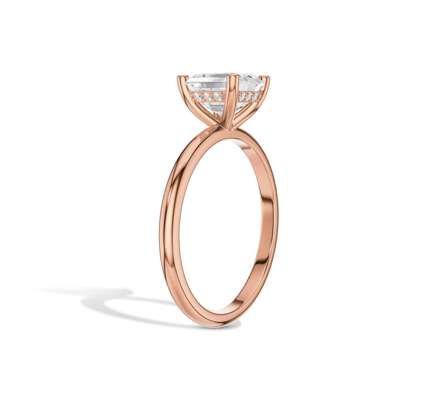 hidden halo ring setting