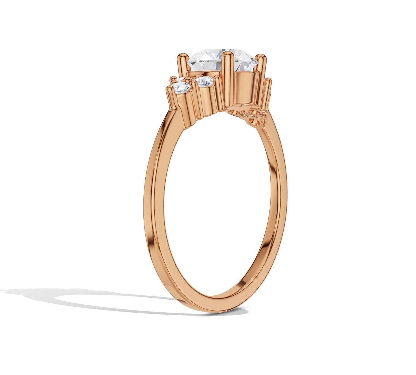 14 solid gold Nature Inspired Engagement Rings