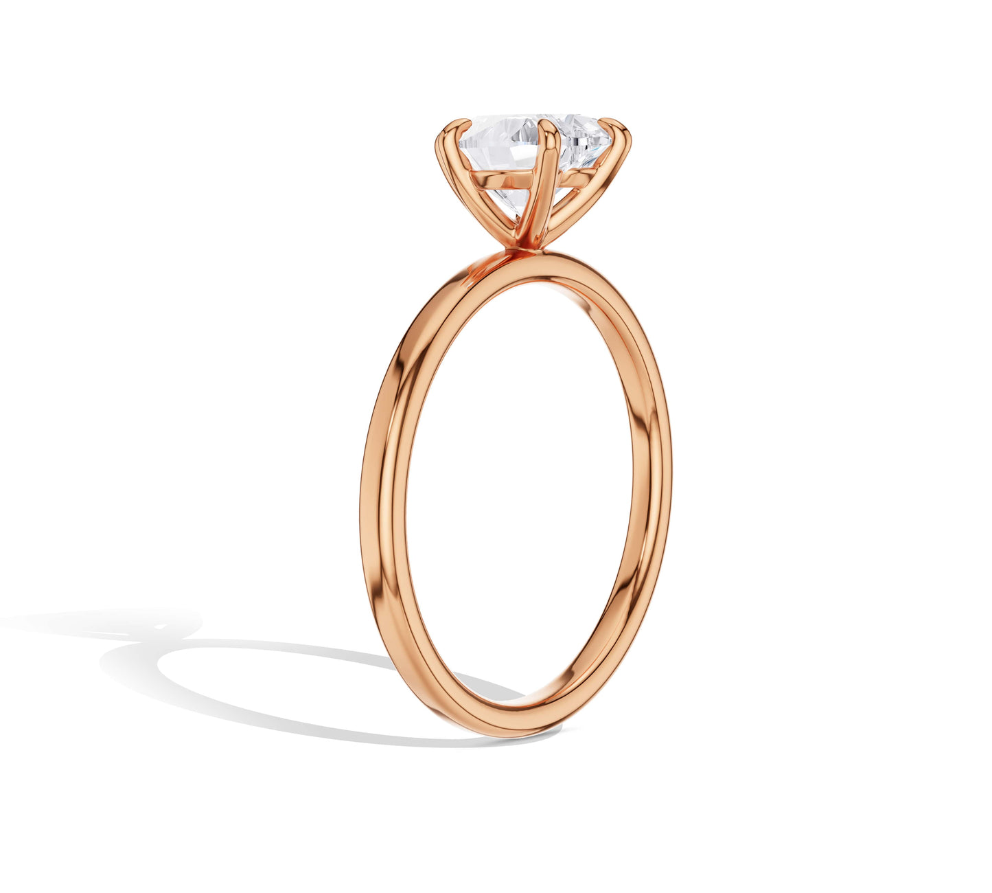 heart cut diamond ring
