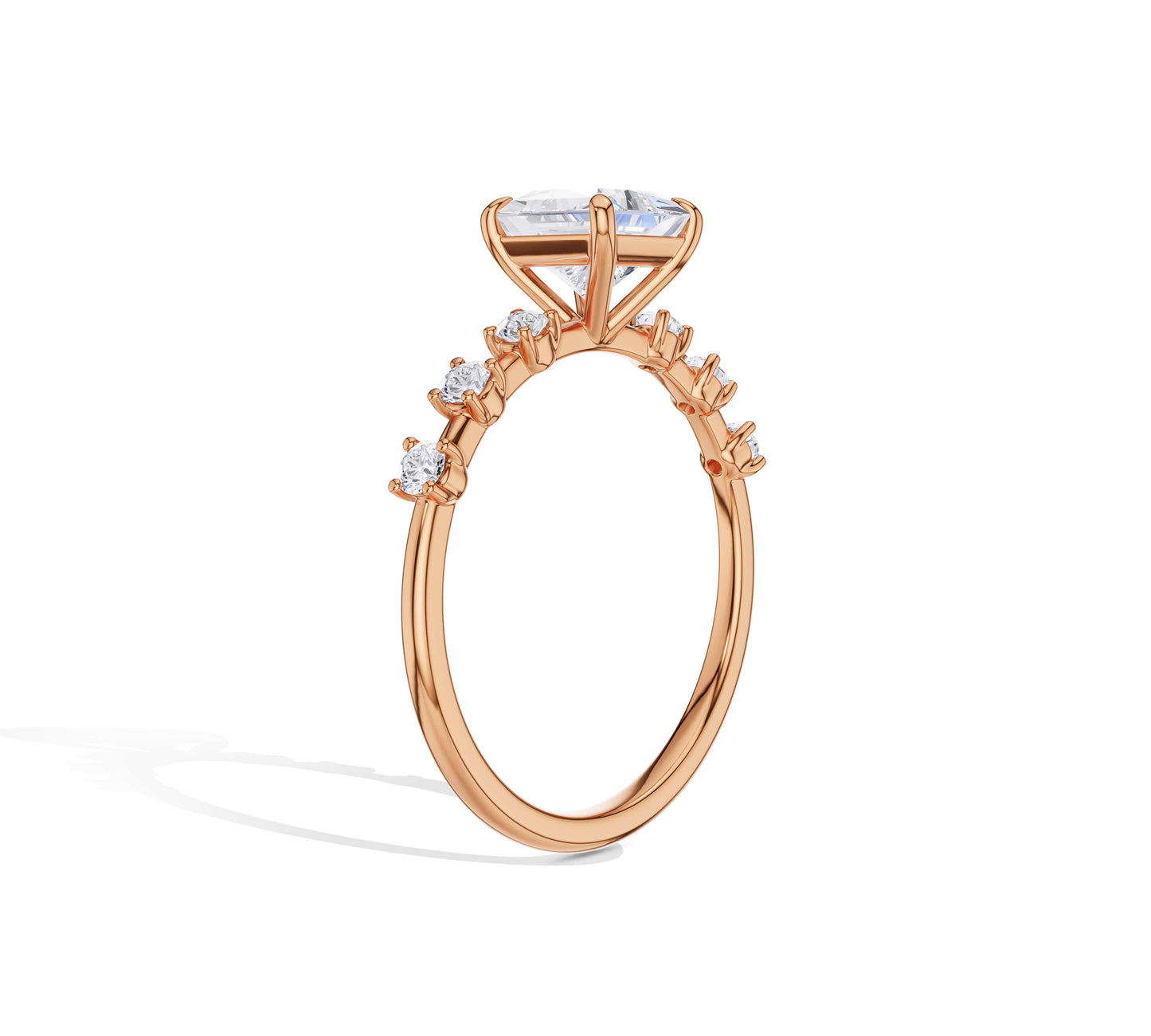 ring square diamond