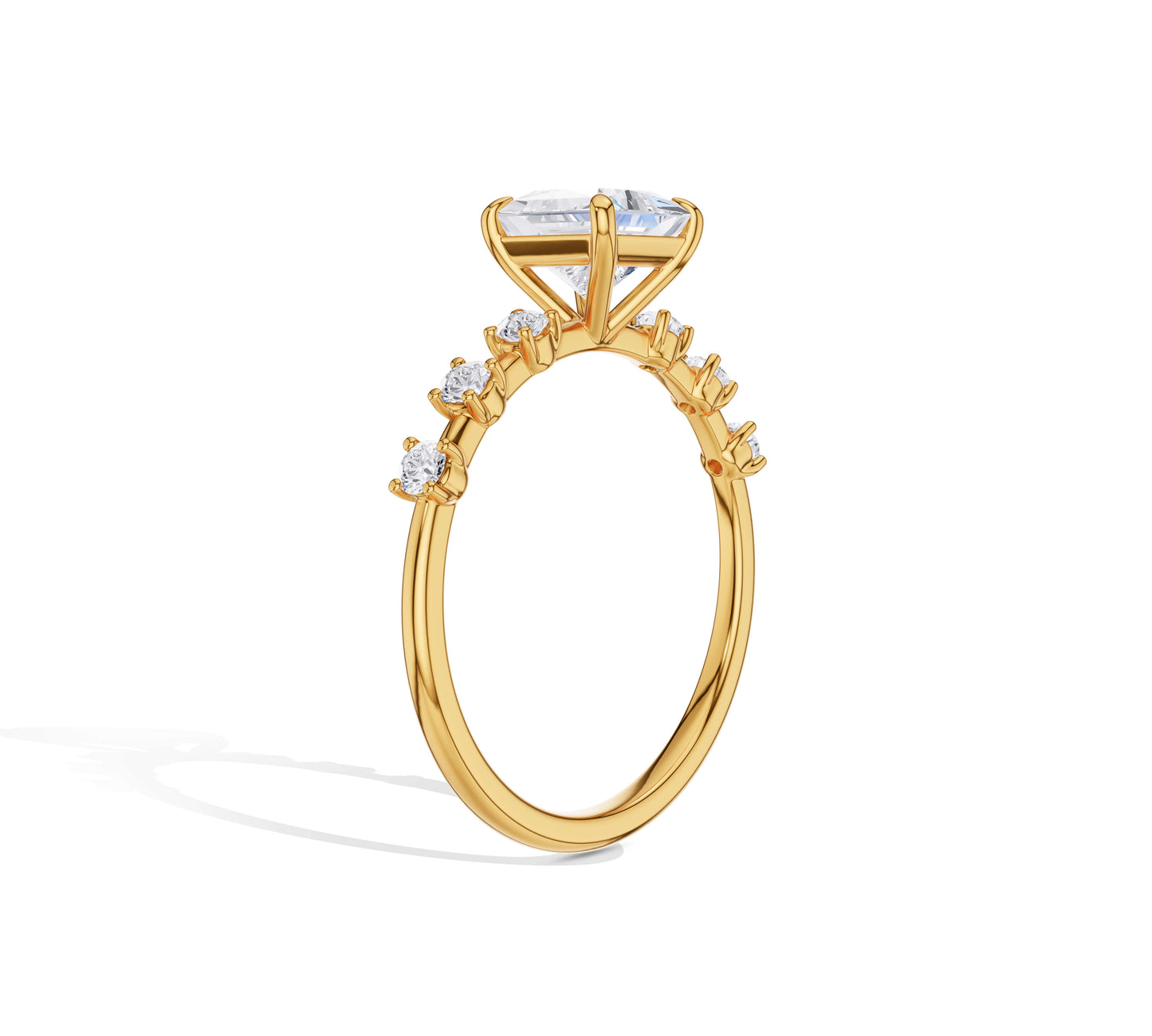 princess cut engagement ring