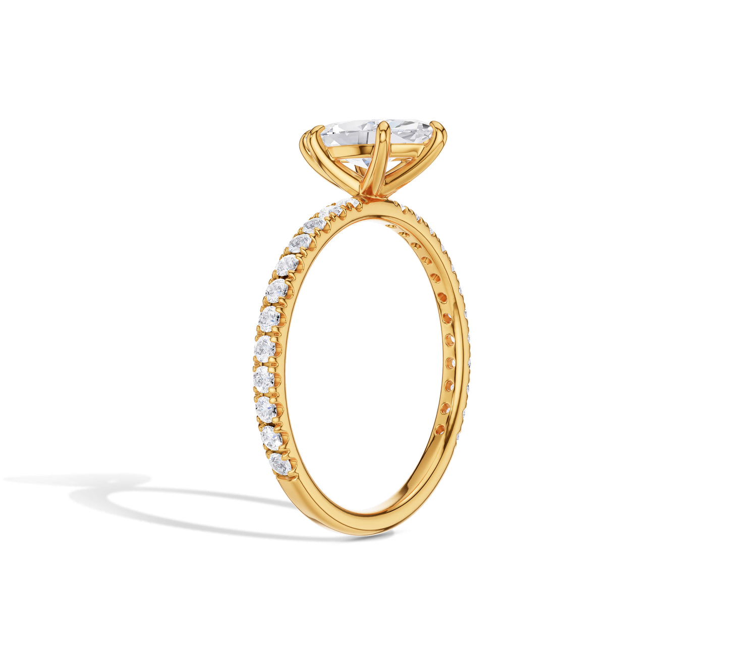 marquise diamond with side stones