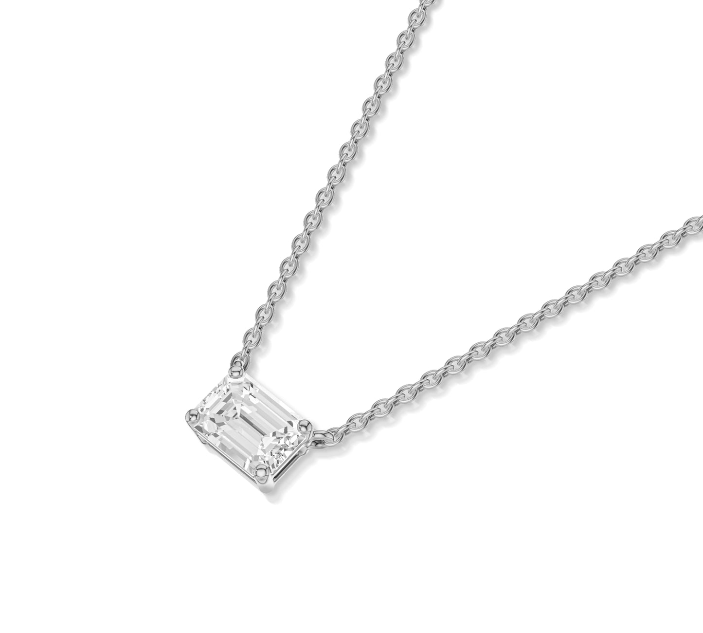 emerald necklace gold
