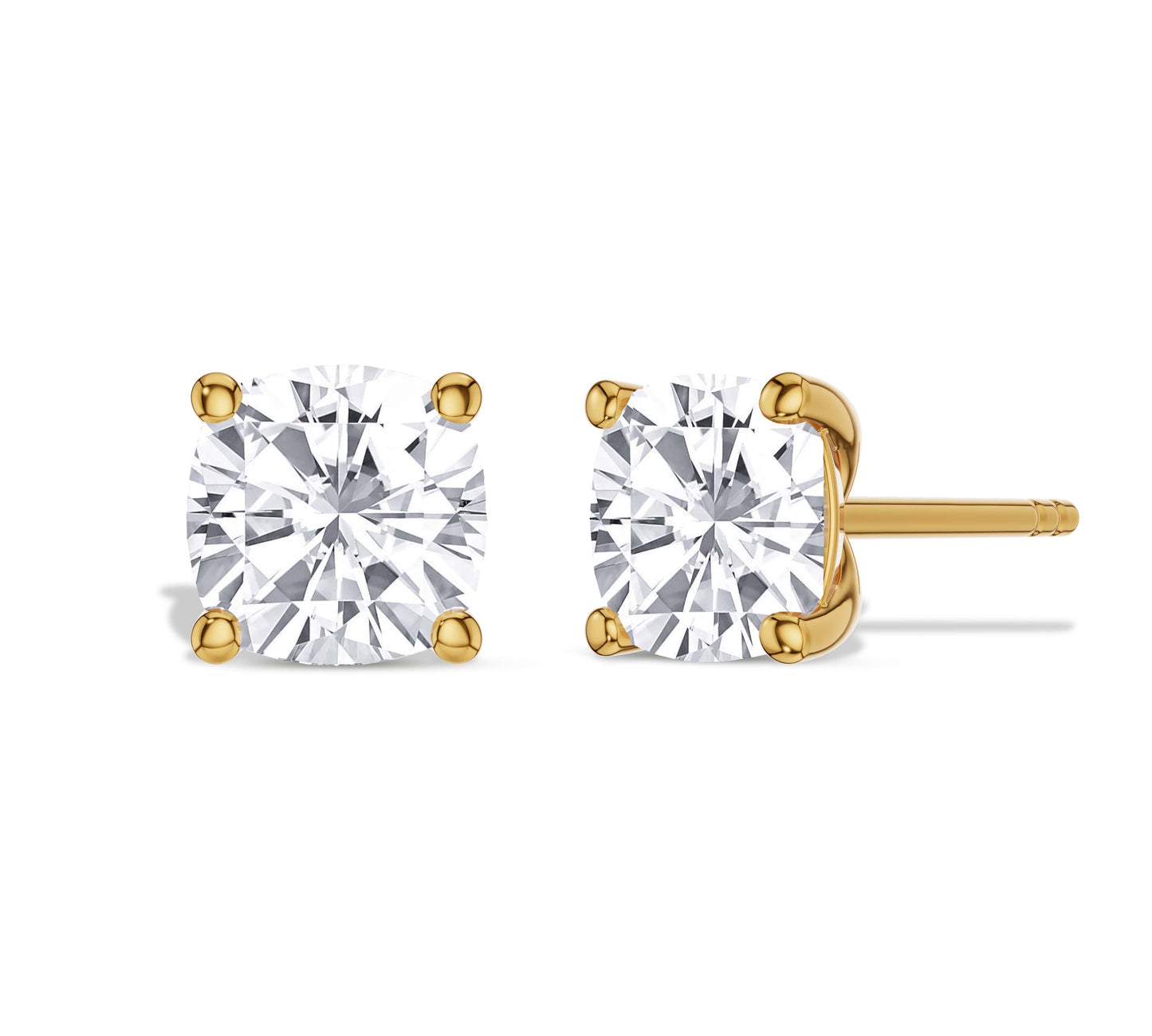 diamond ear studs
