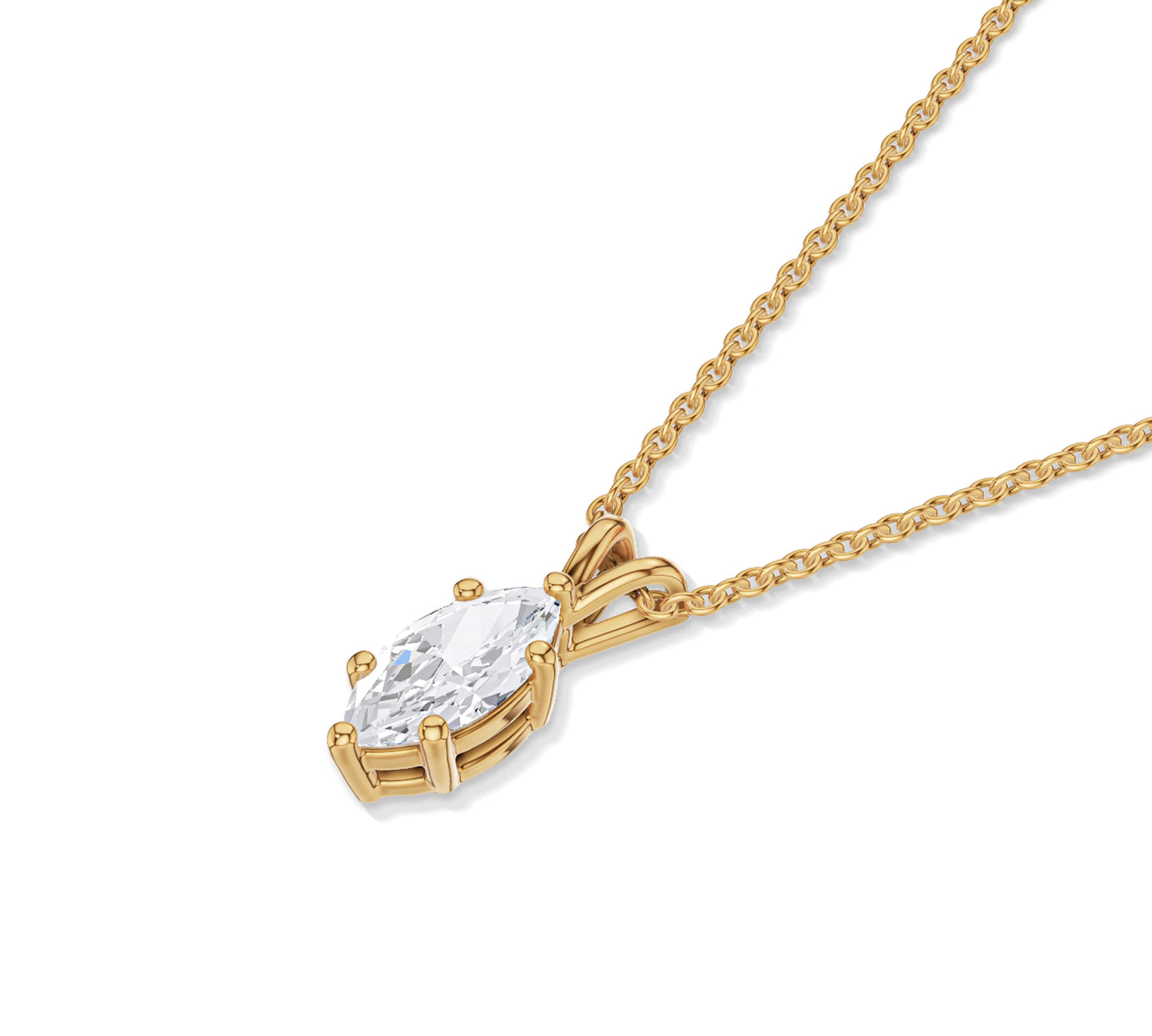 diamond and necklace