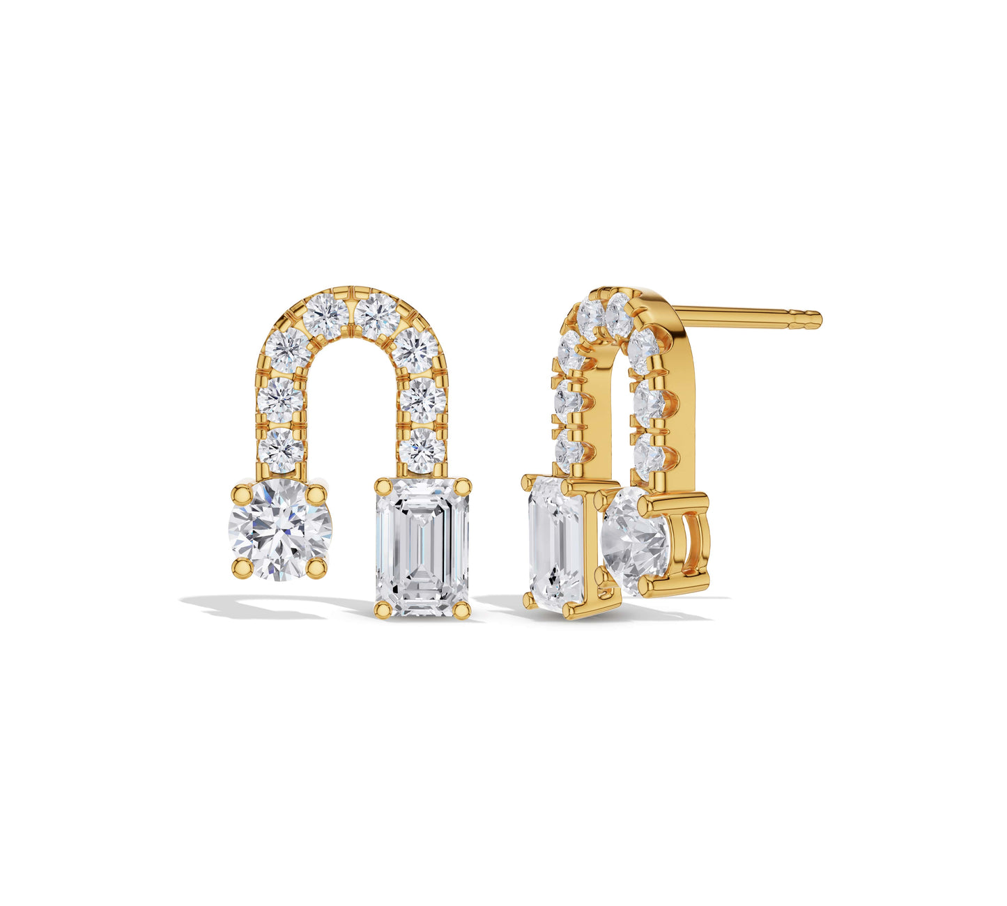 diamond stud earrings diamond