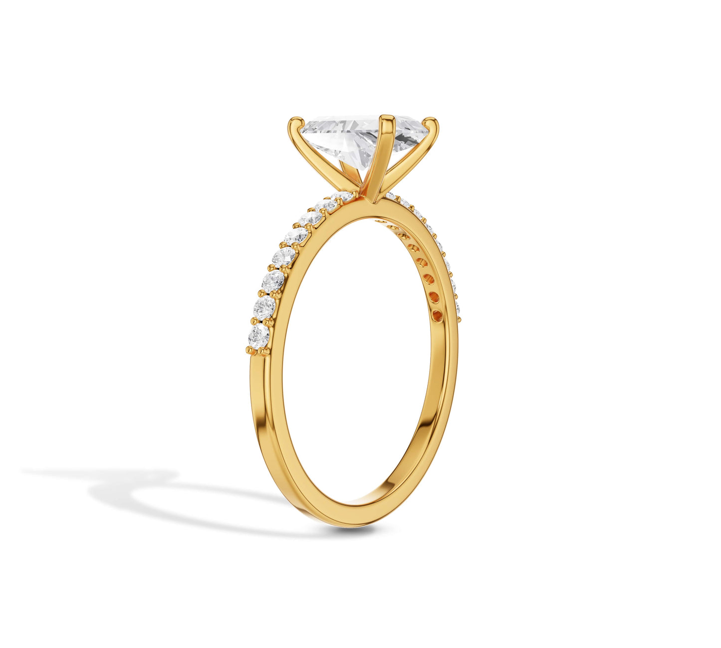 radiant cut ring