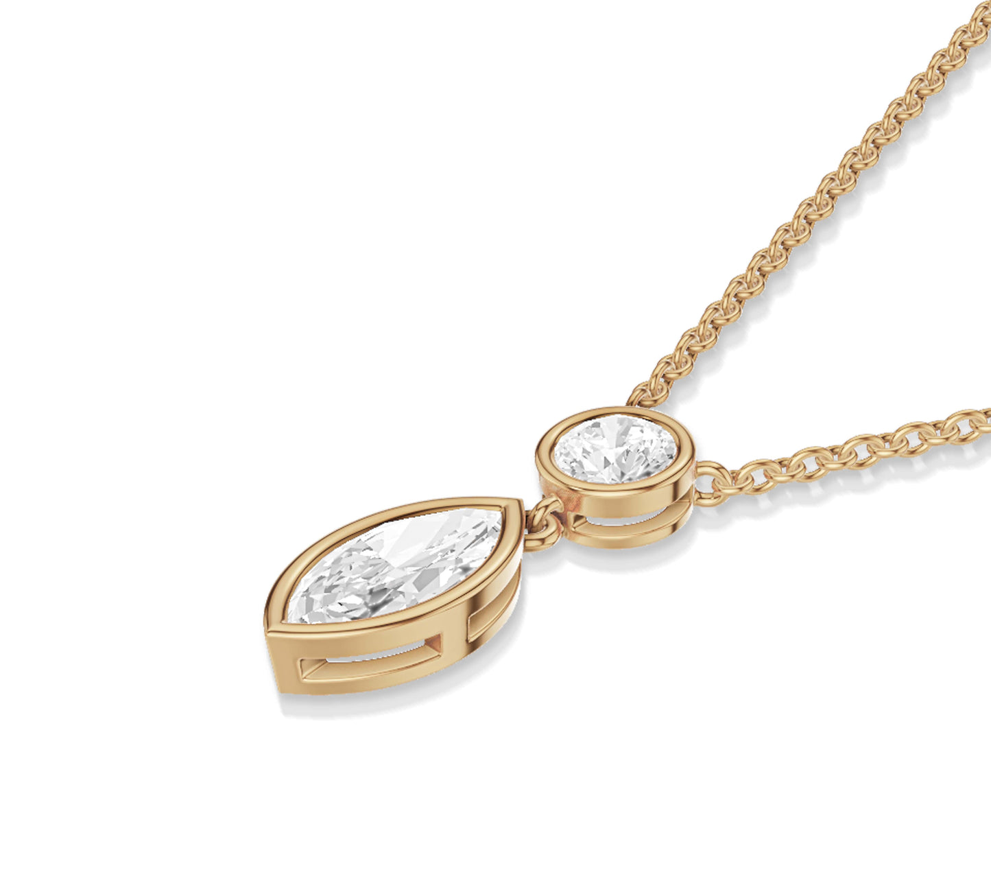 necklace diamond pendant