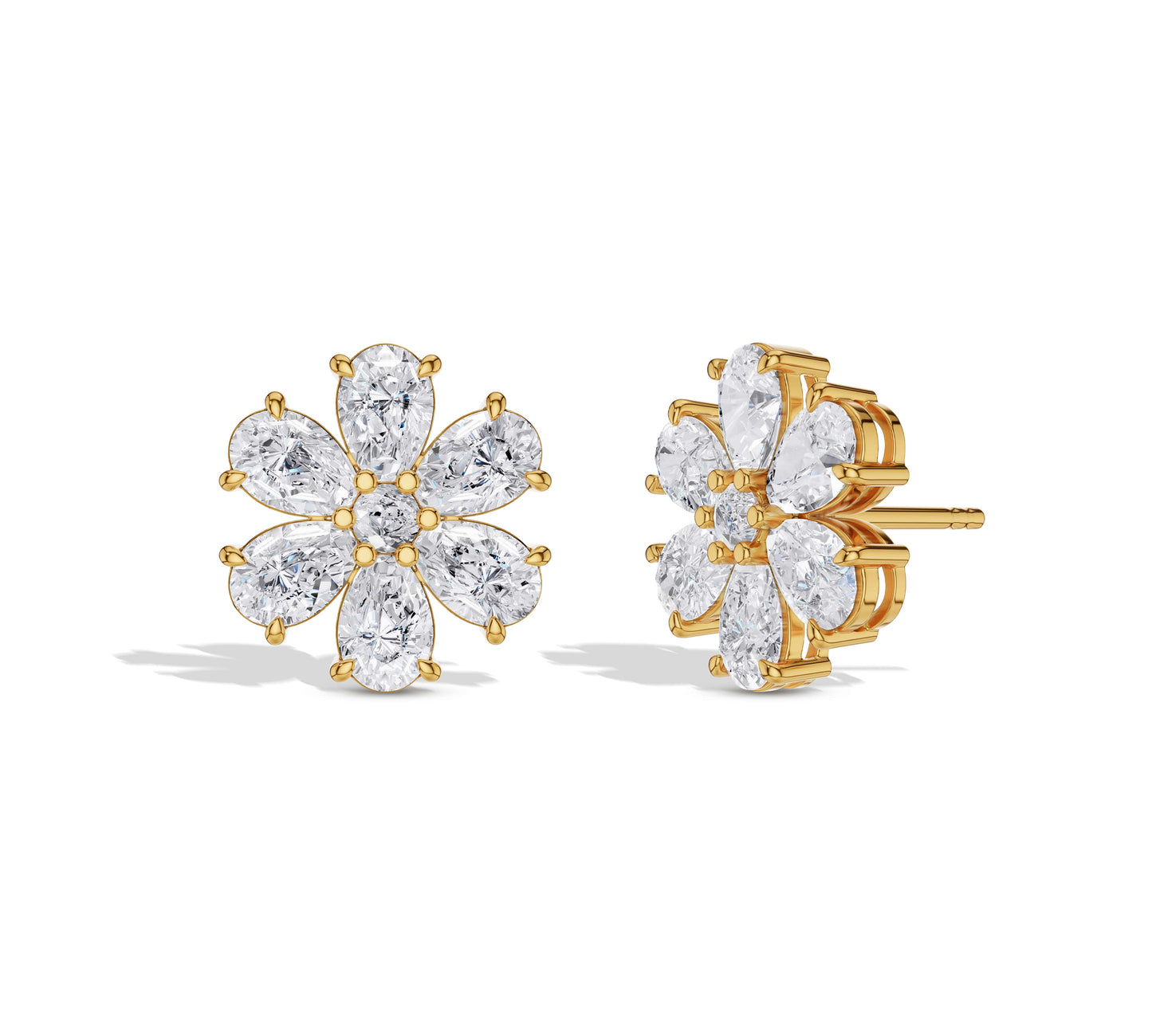 diamond stud earrings