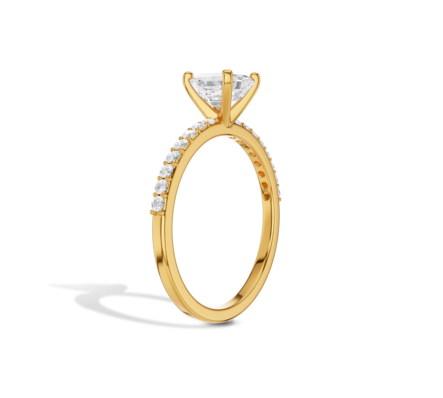 pave engagement rings