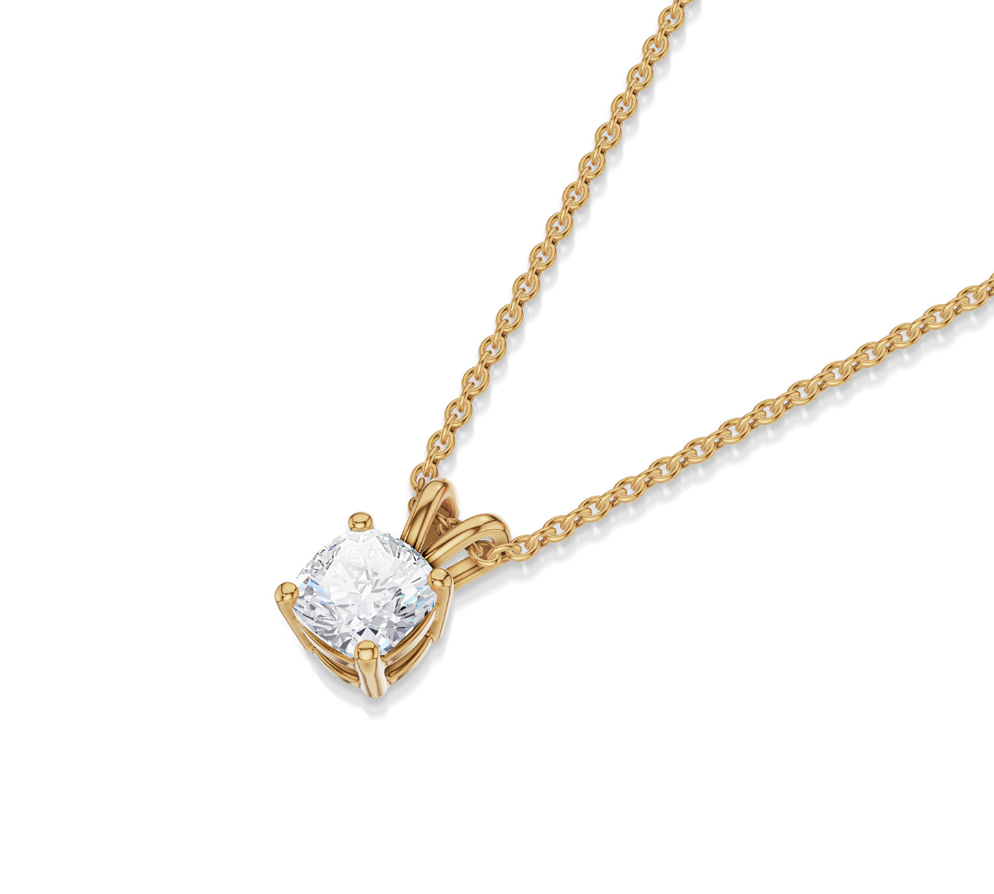 diamond necklace pendant solitaire
