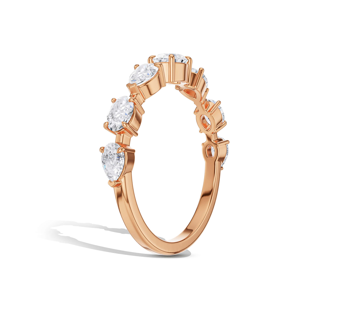 cluster diamond ring gold