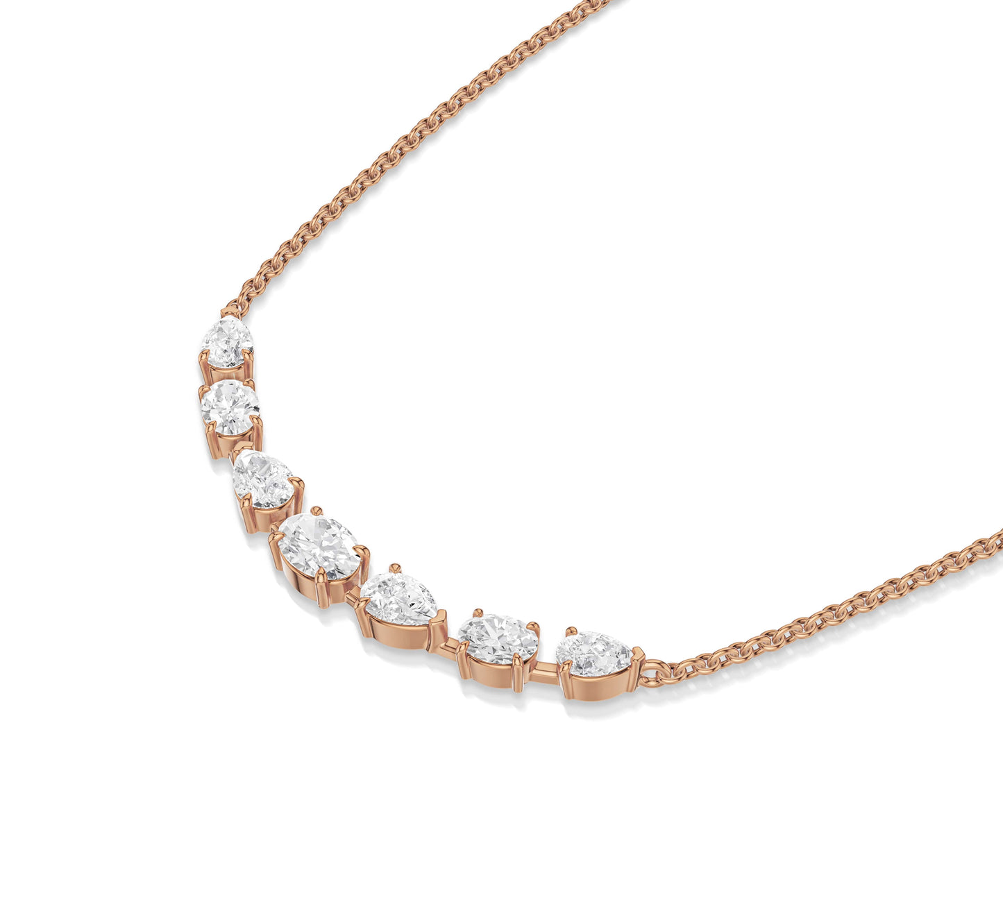 necklace with a bar pendant