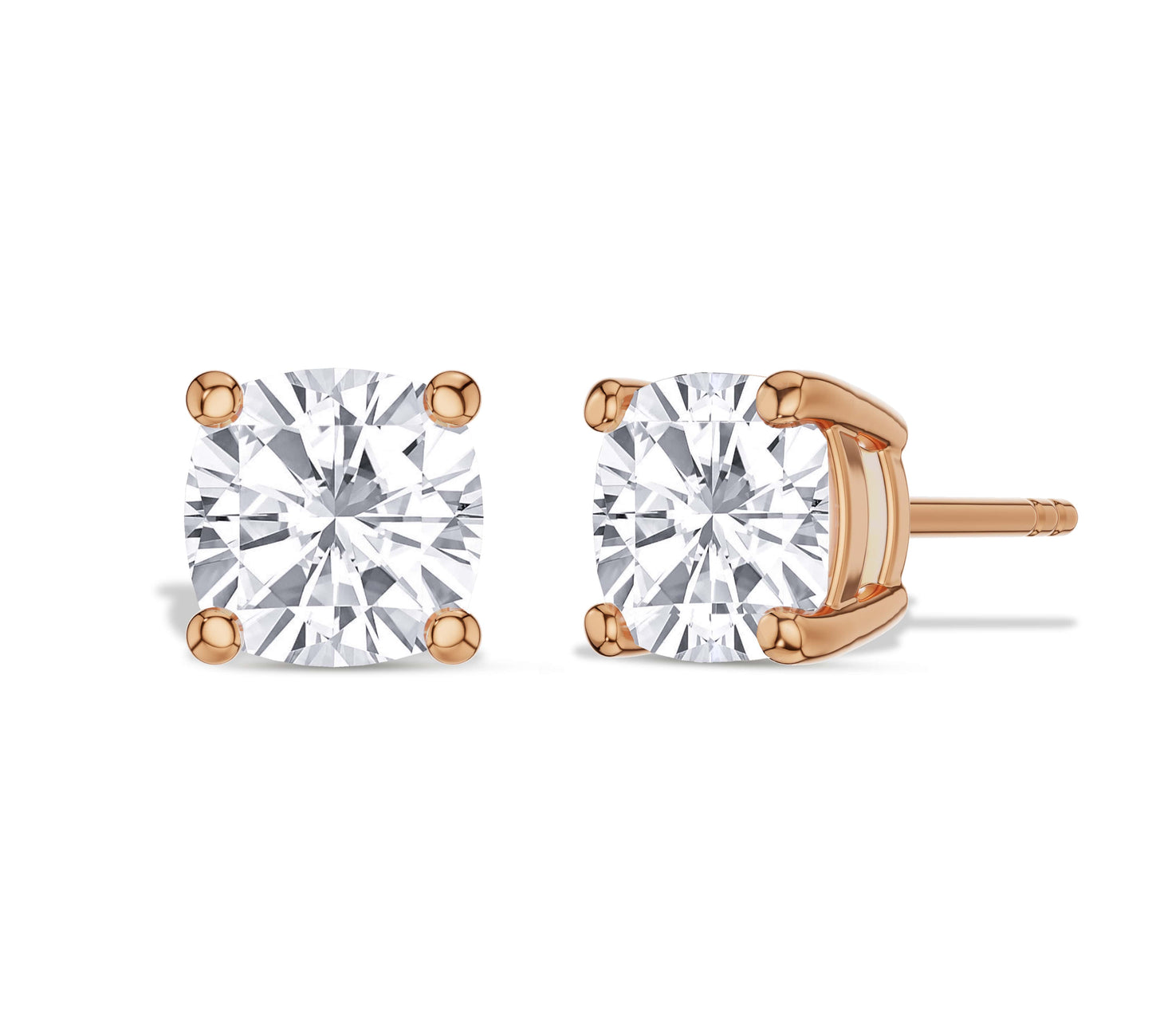diamond ear studs