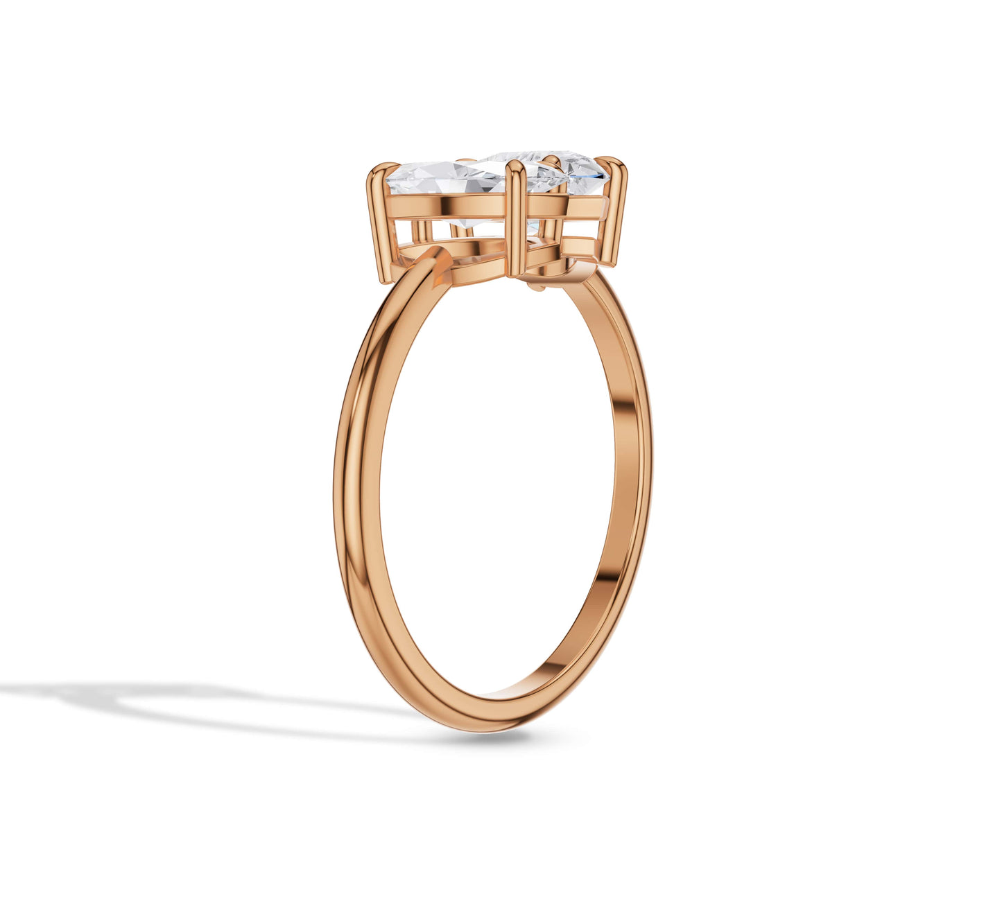 Solitaire engagement ring