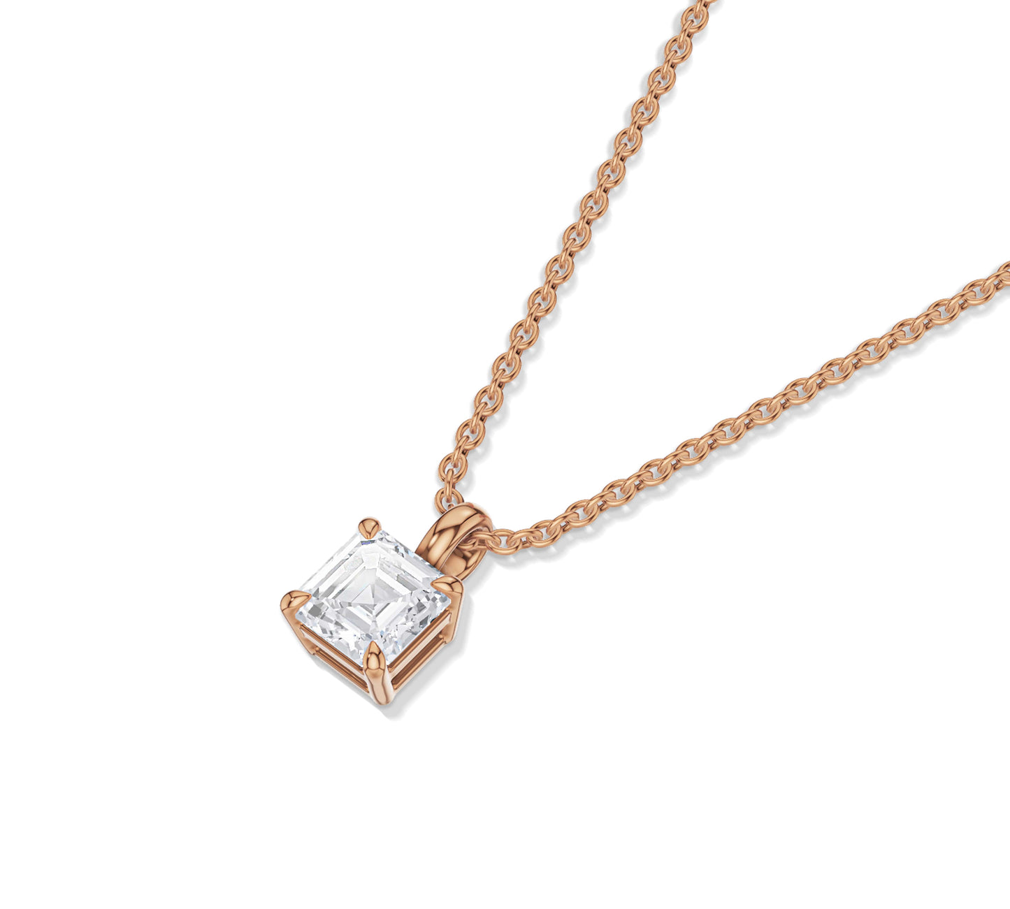 1 carat diamond necklace