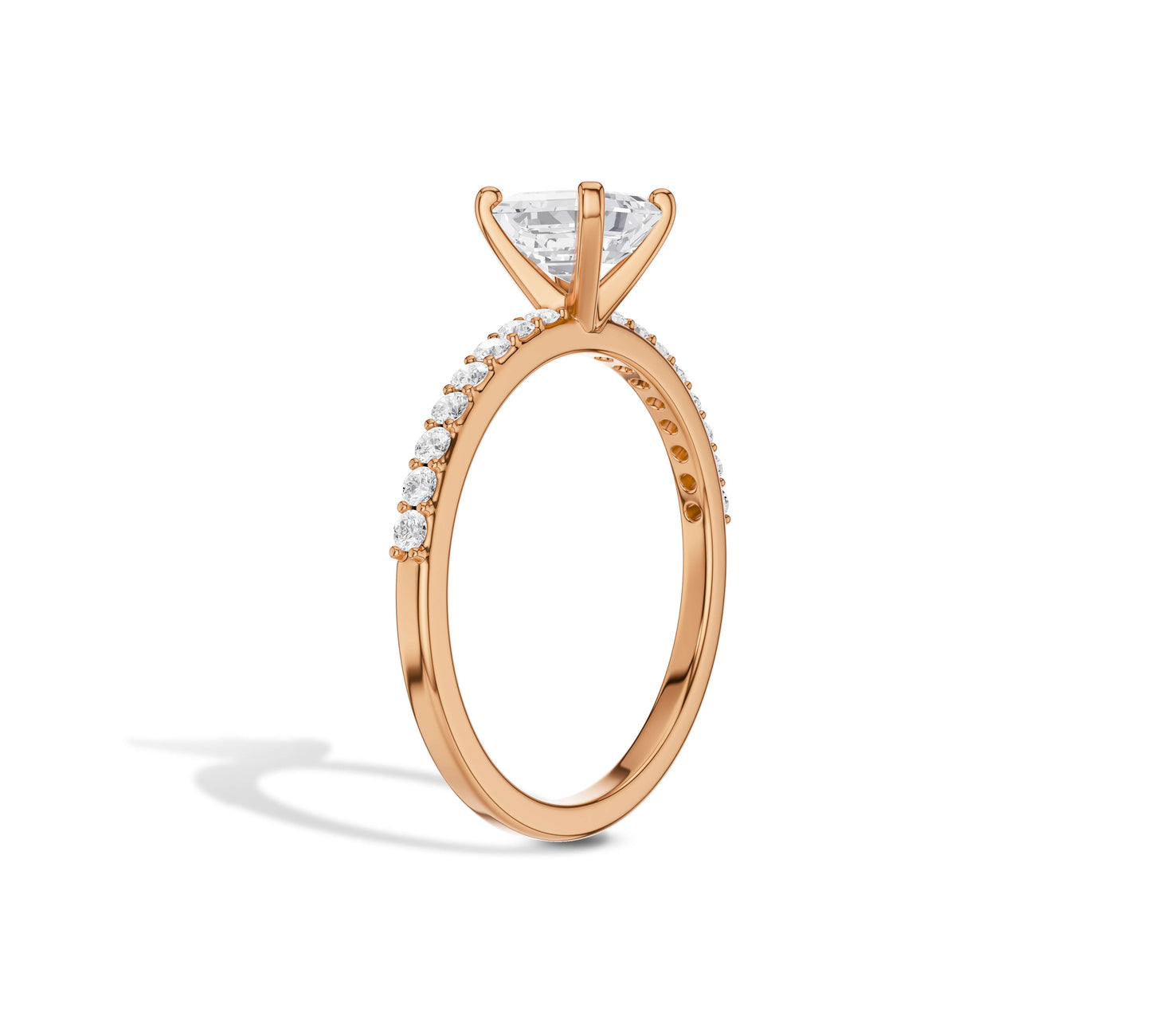 diamond engagement rings pave