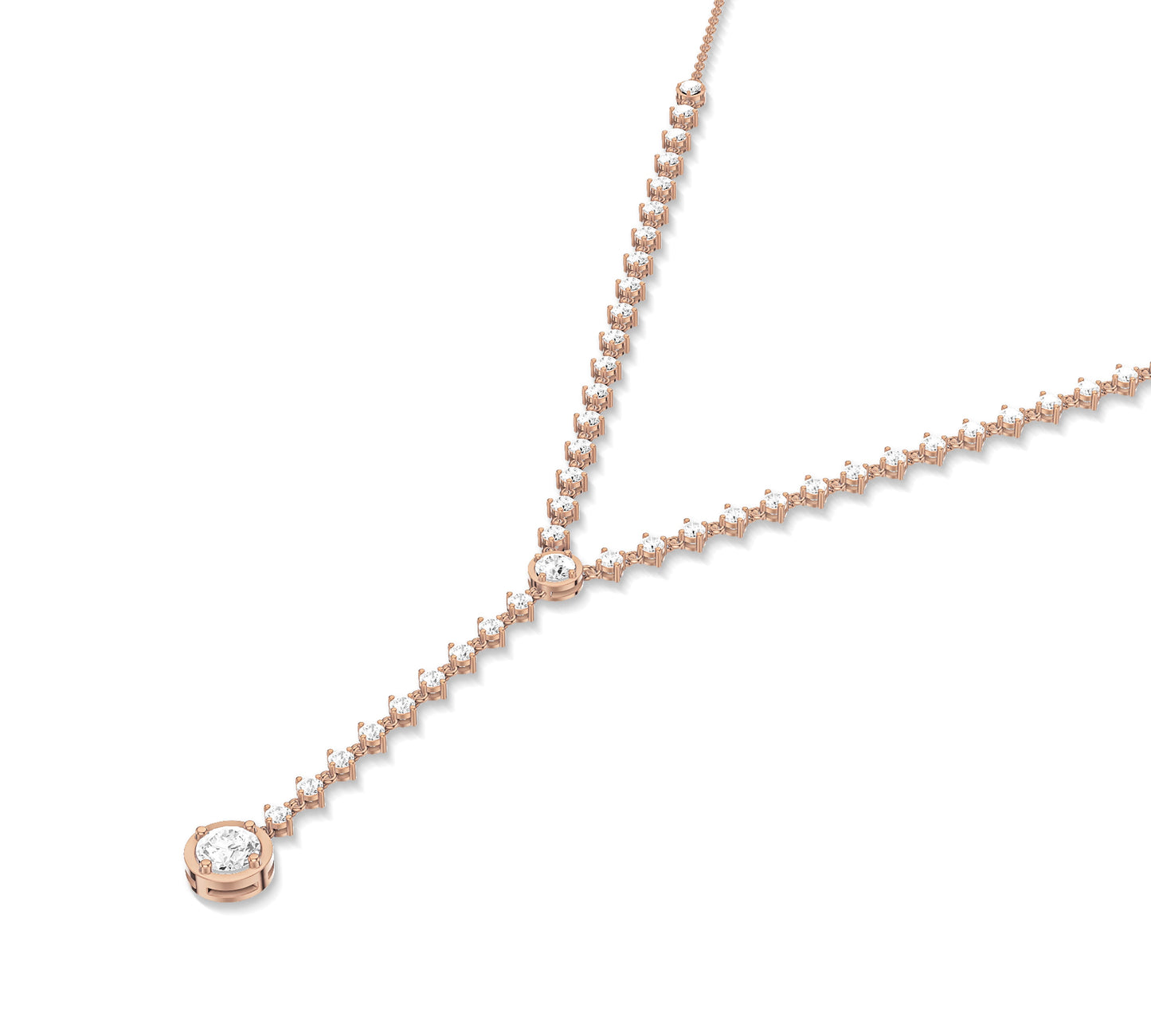 lariat necklace gold