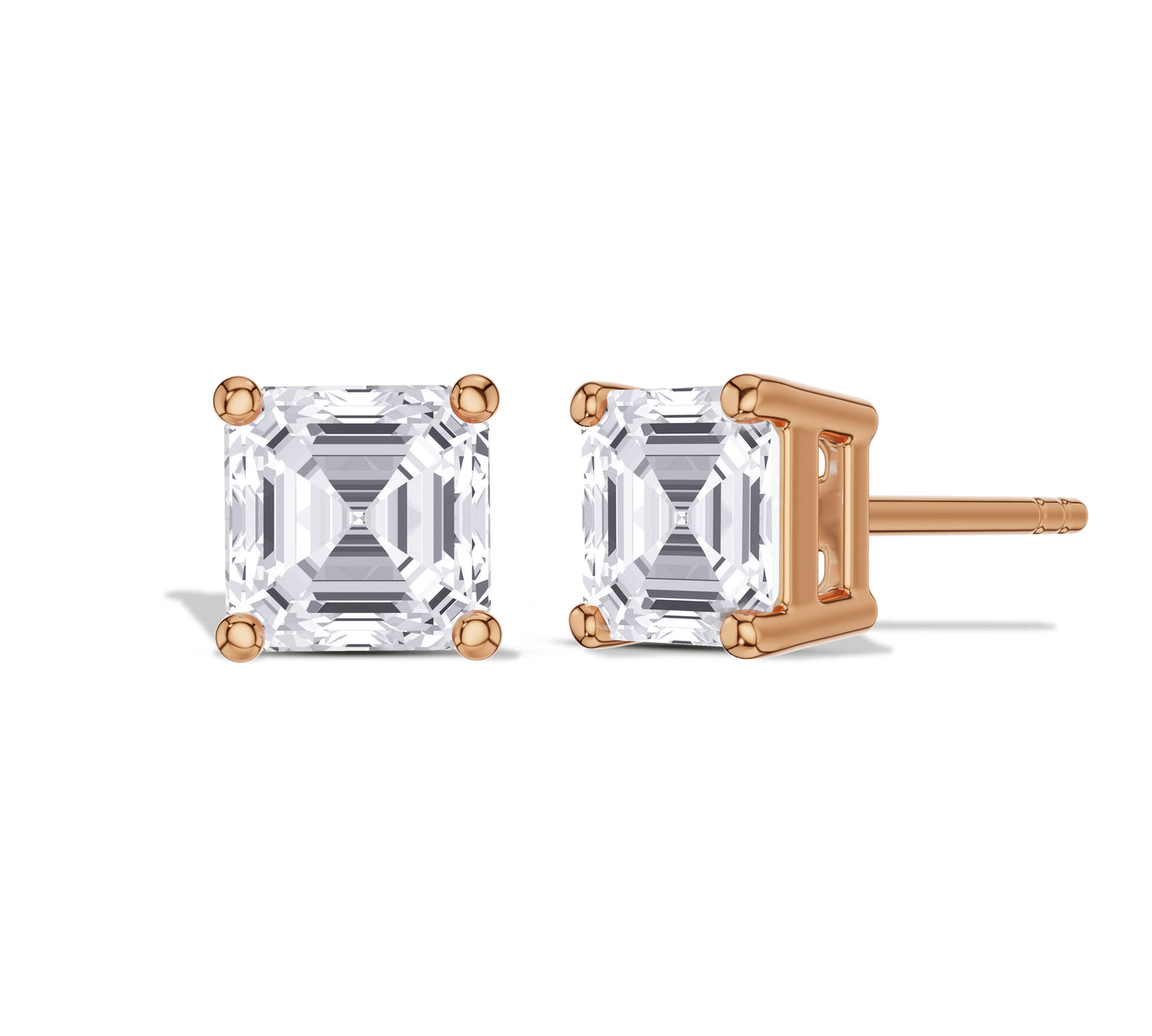 14k gold stud earrings