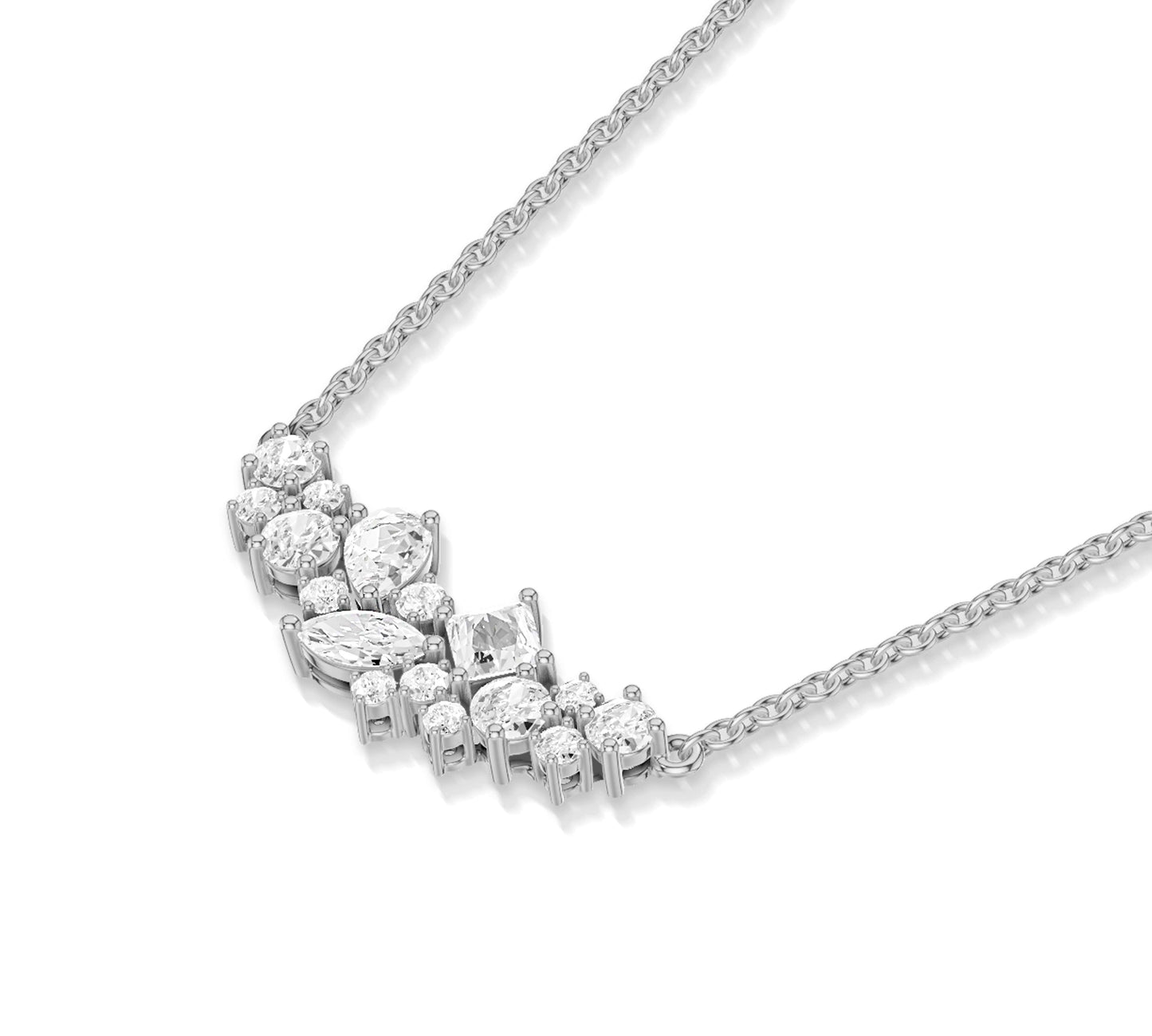 Designer diamond necklace