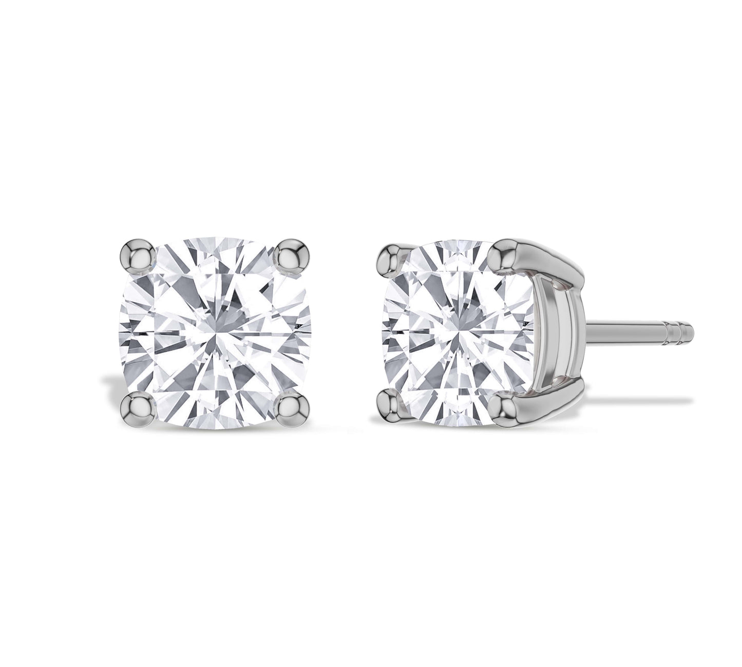 1 carat diamond stud earrings