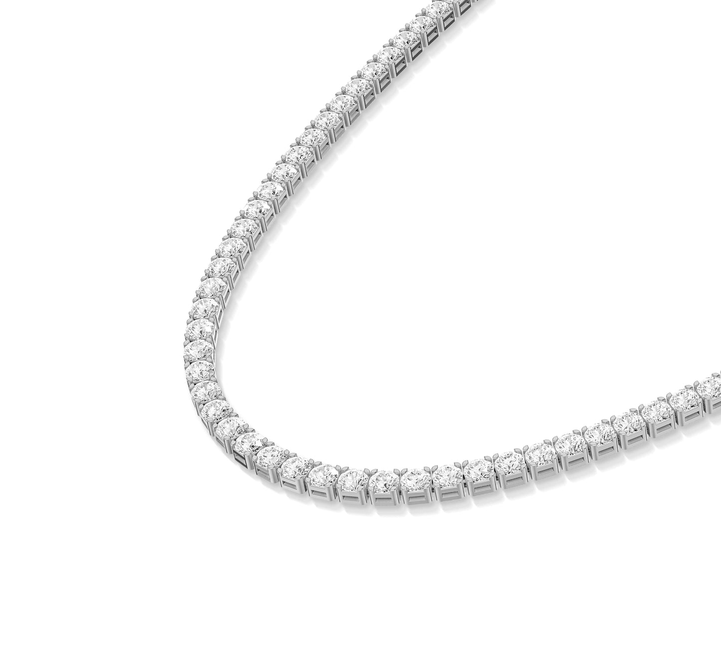 diamond tennis necklace