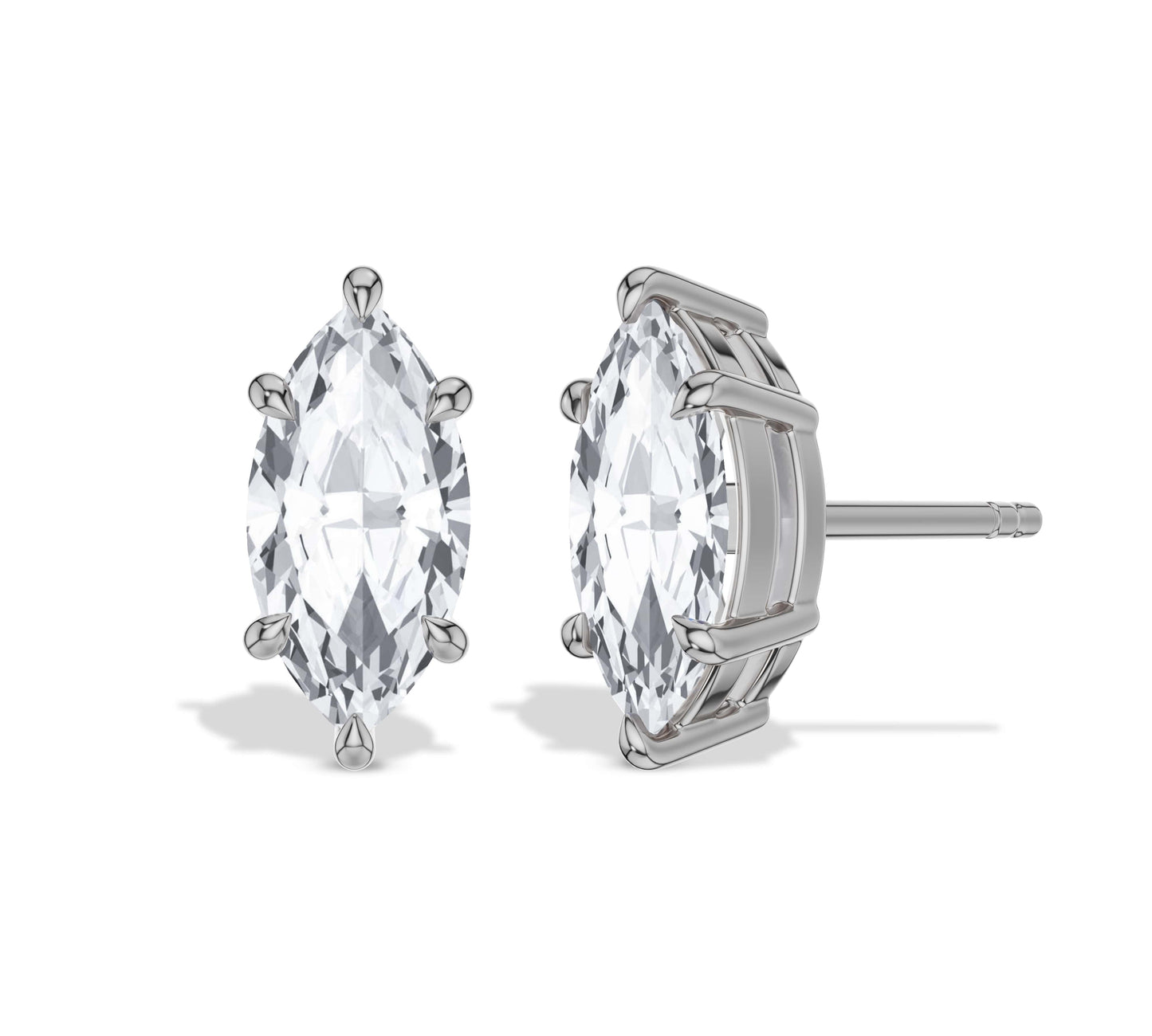 diamonds stud earrings