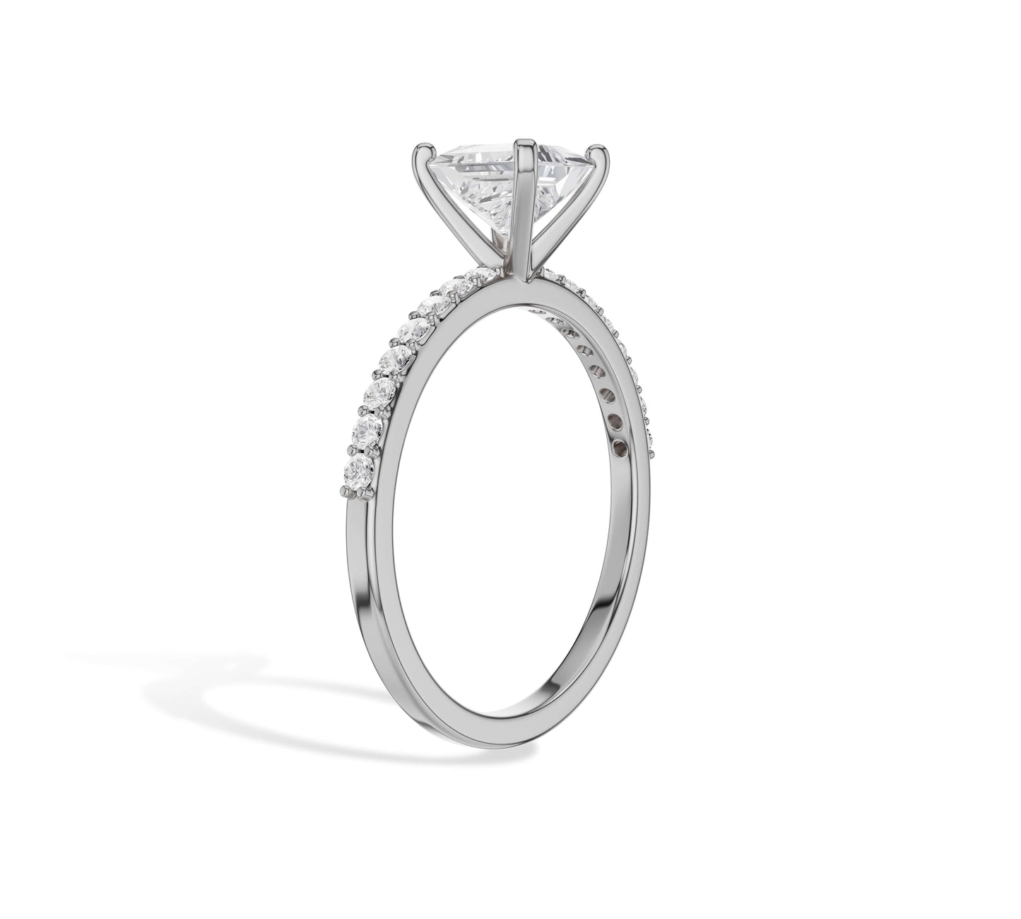 square engagement rings