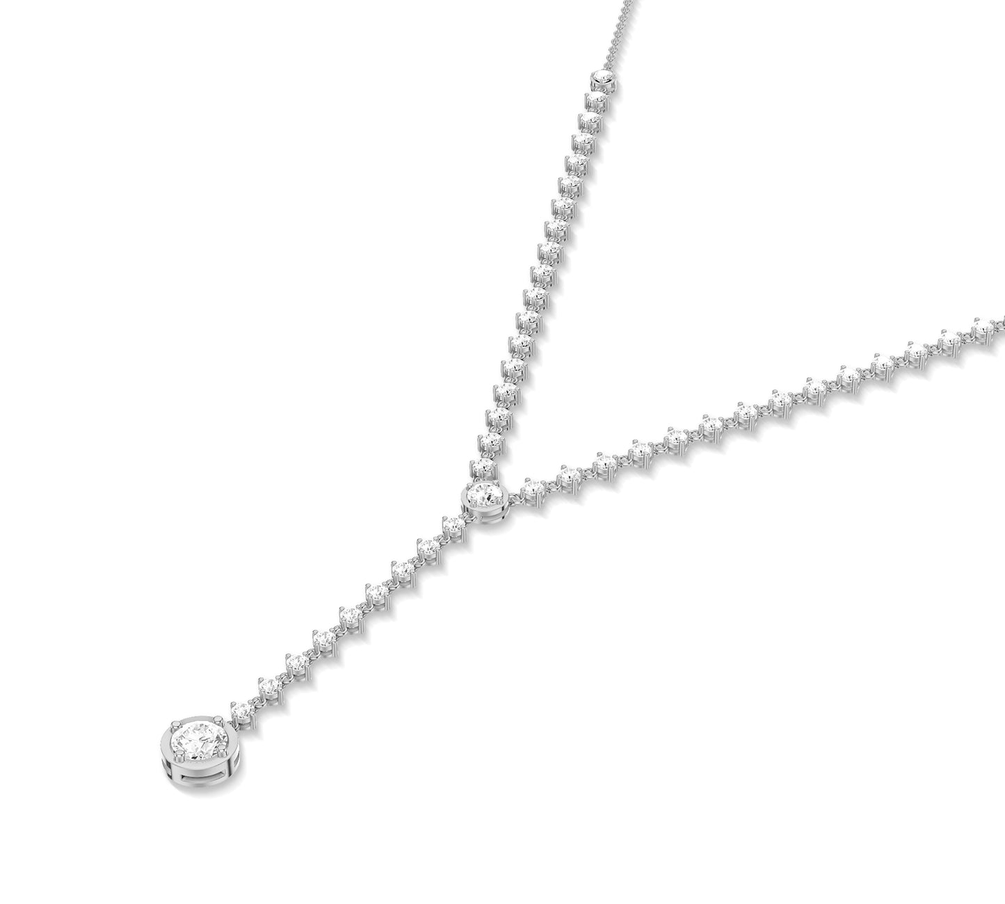 lariat gold necklace