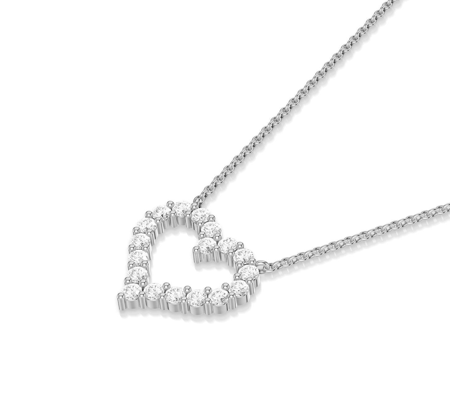 heart shaped necklace