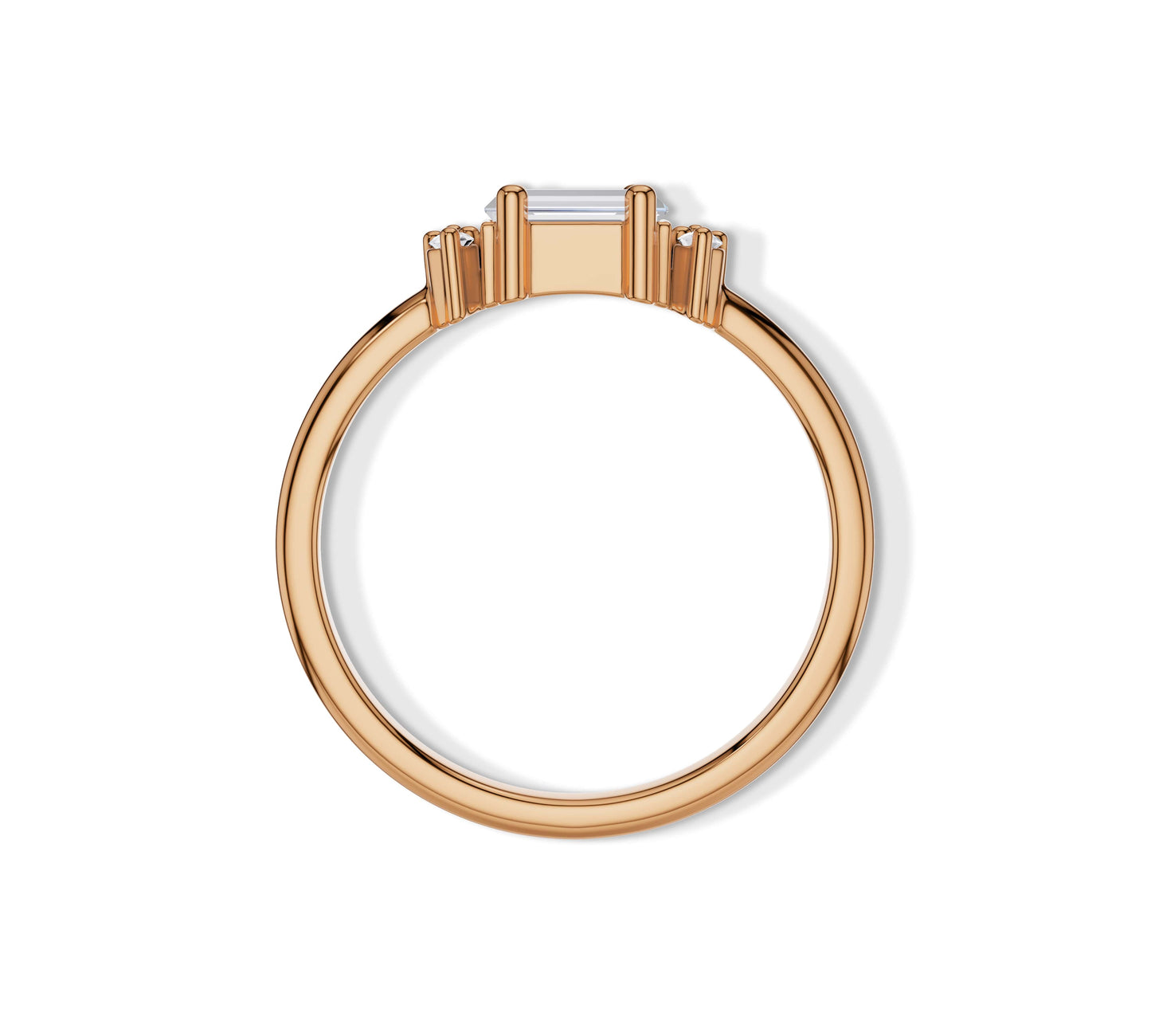 bagette diamond ring