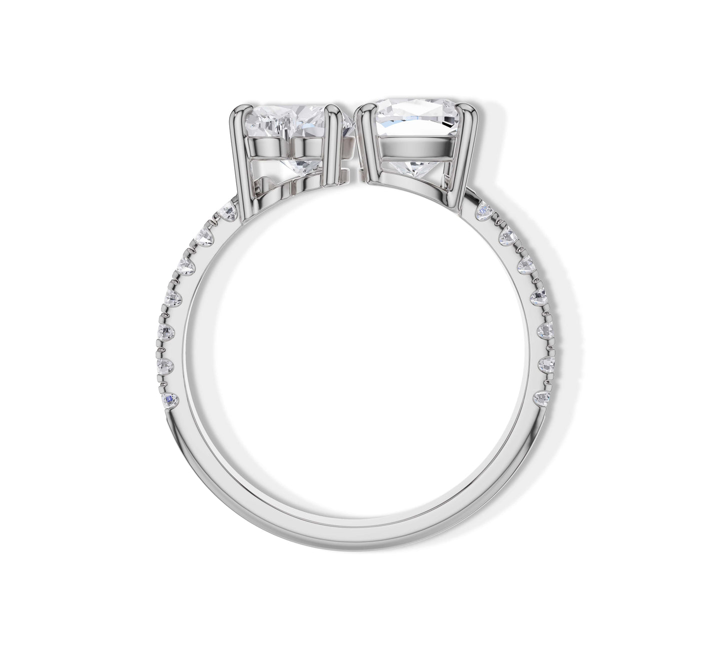 women's toi et moi ring