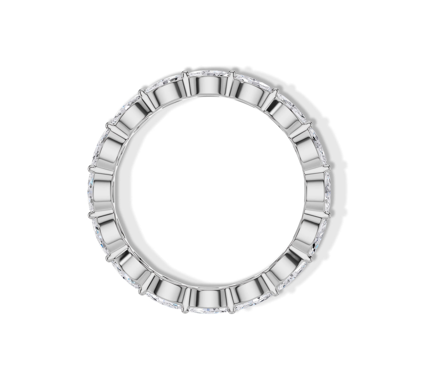 marquise diamond full eternity band