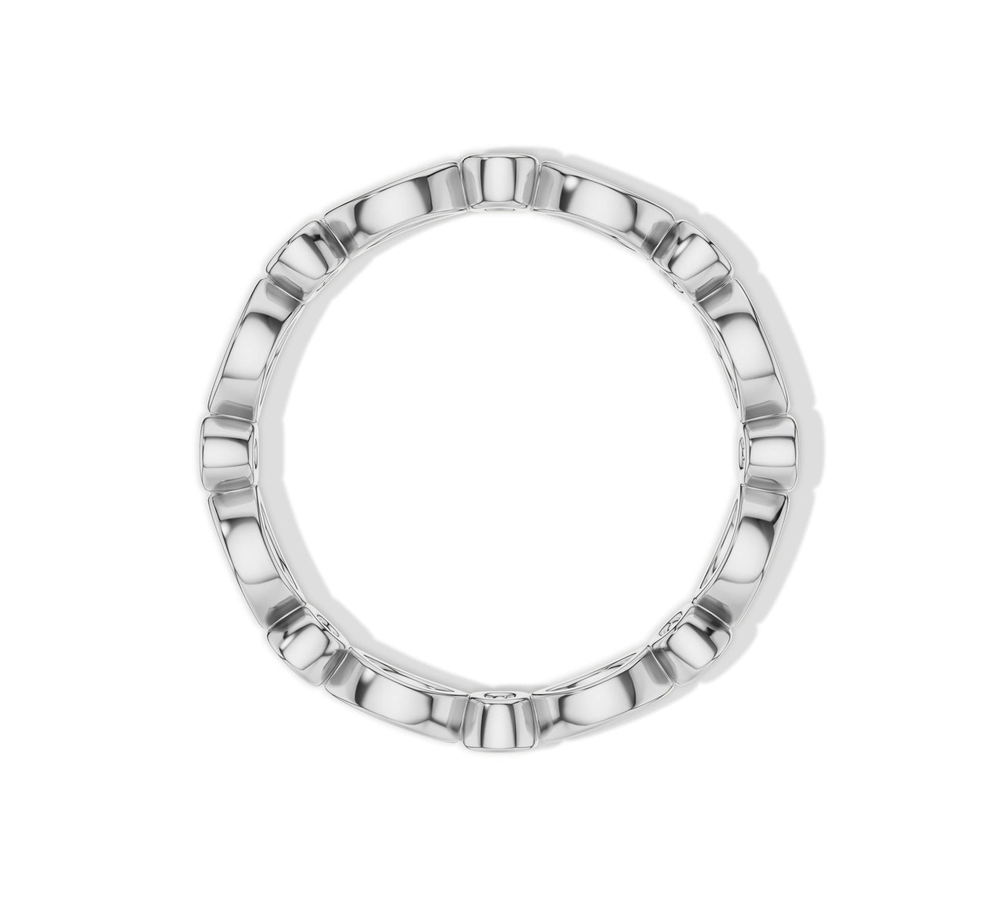 eternity diamond wedding band