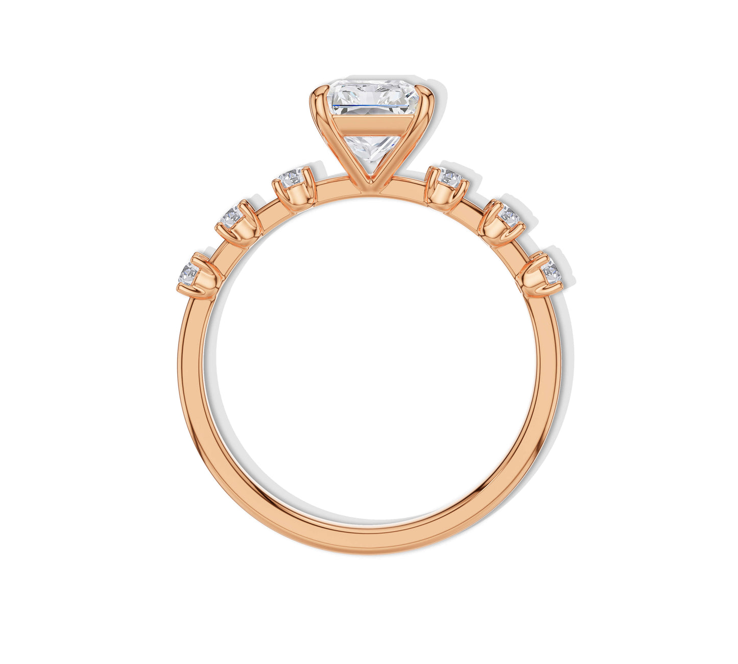 square engagement rings
