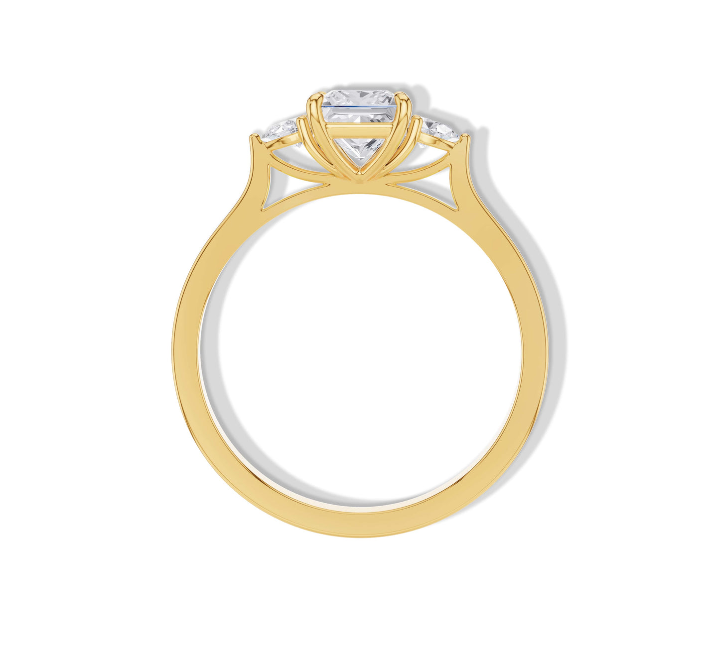 engagement princess cut diamond ring