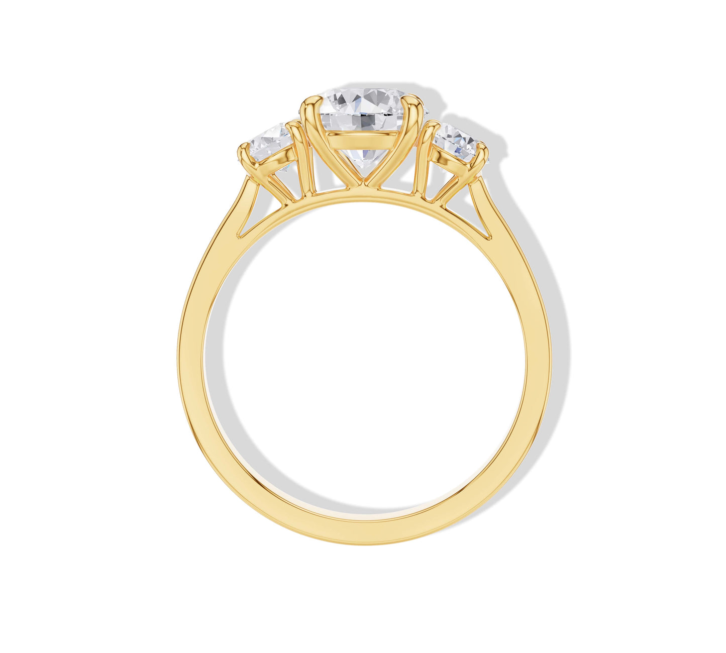 gold diamond rings