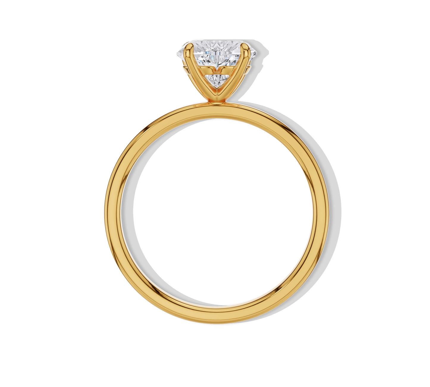 heart engagement rings