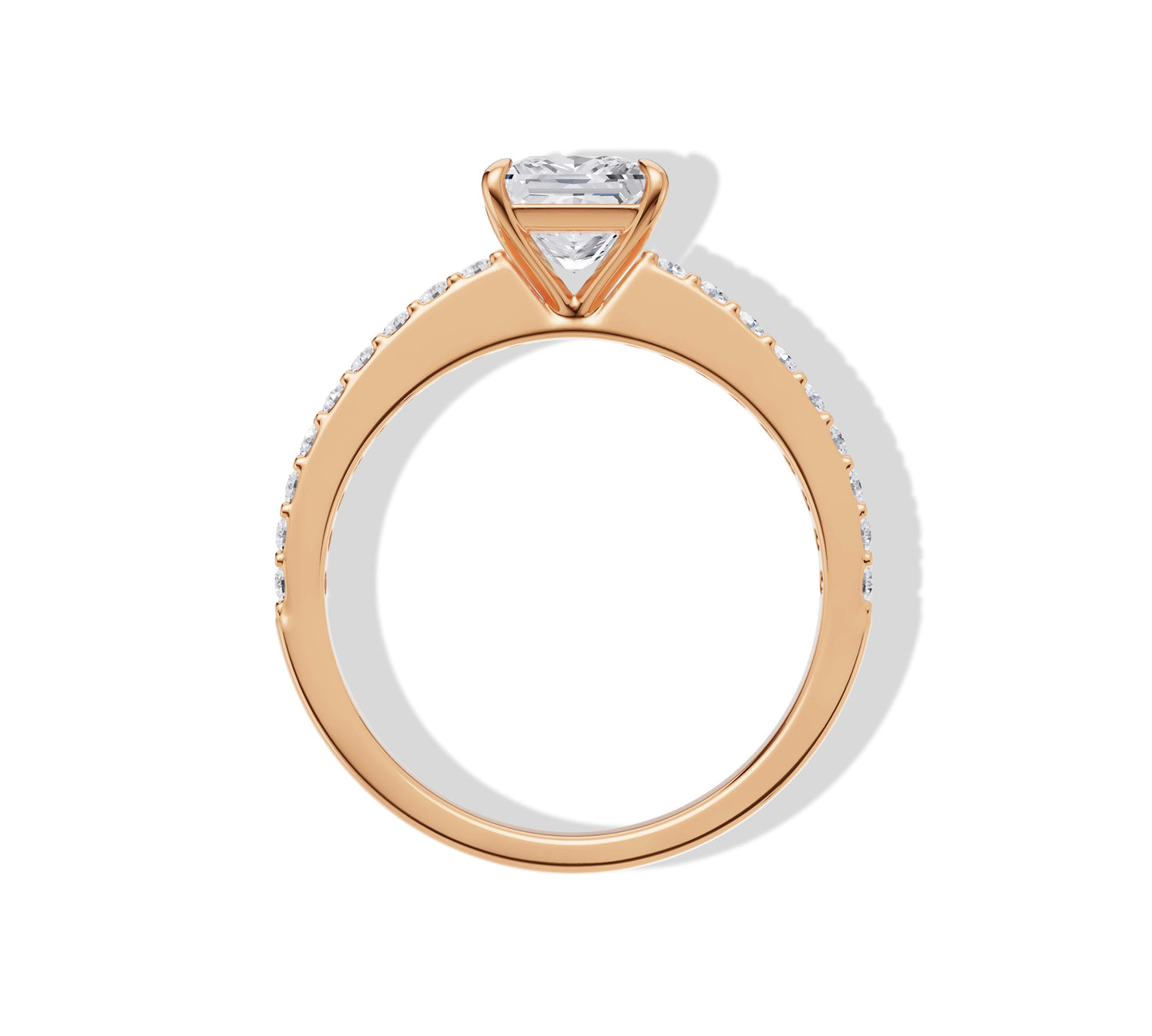 square wedding rings