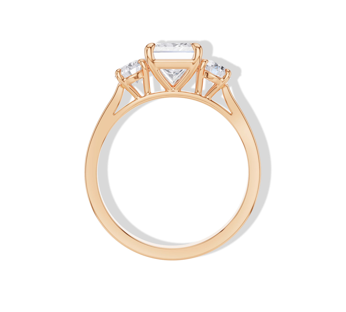 3 stone diamond rings