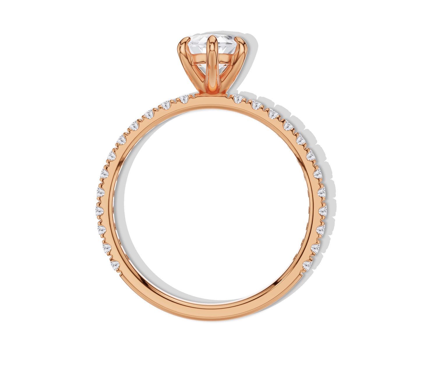 engagement rings marquise rose gold