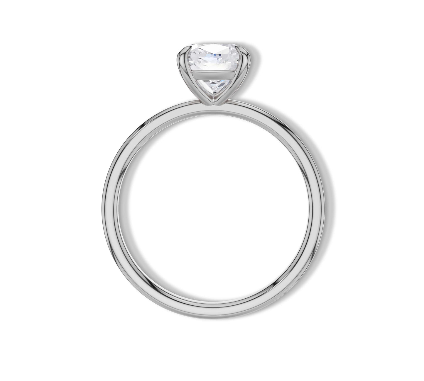 cushion cut ring
