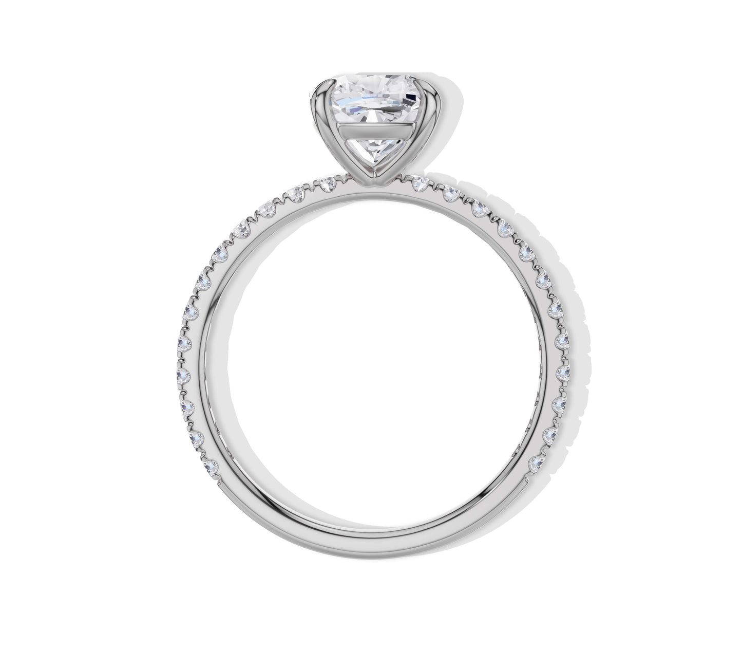 side diamond engagement rings