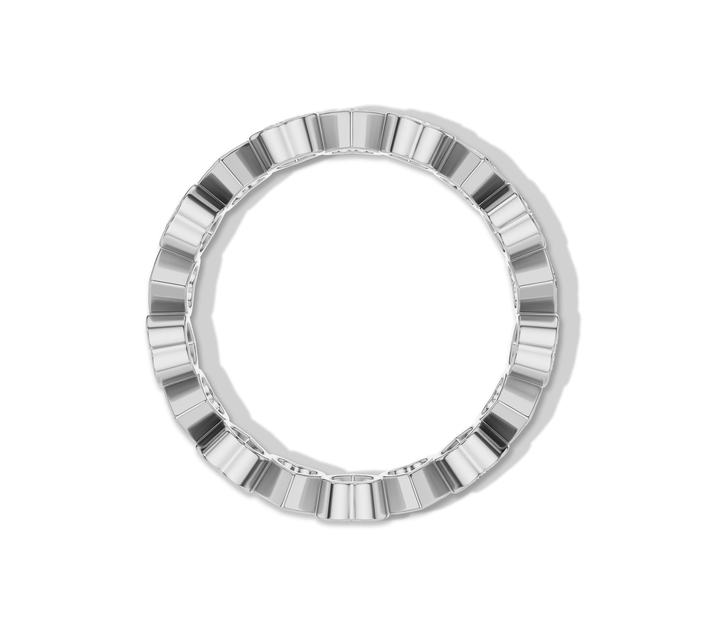 heart diamond band