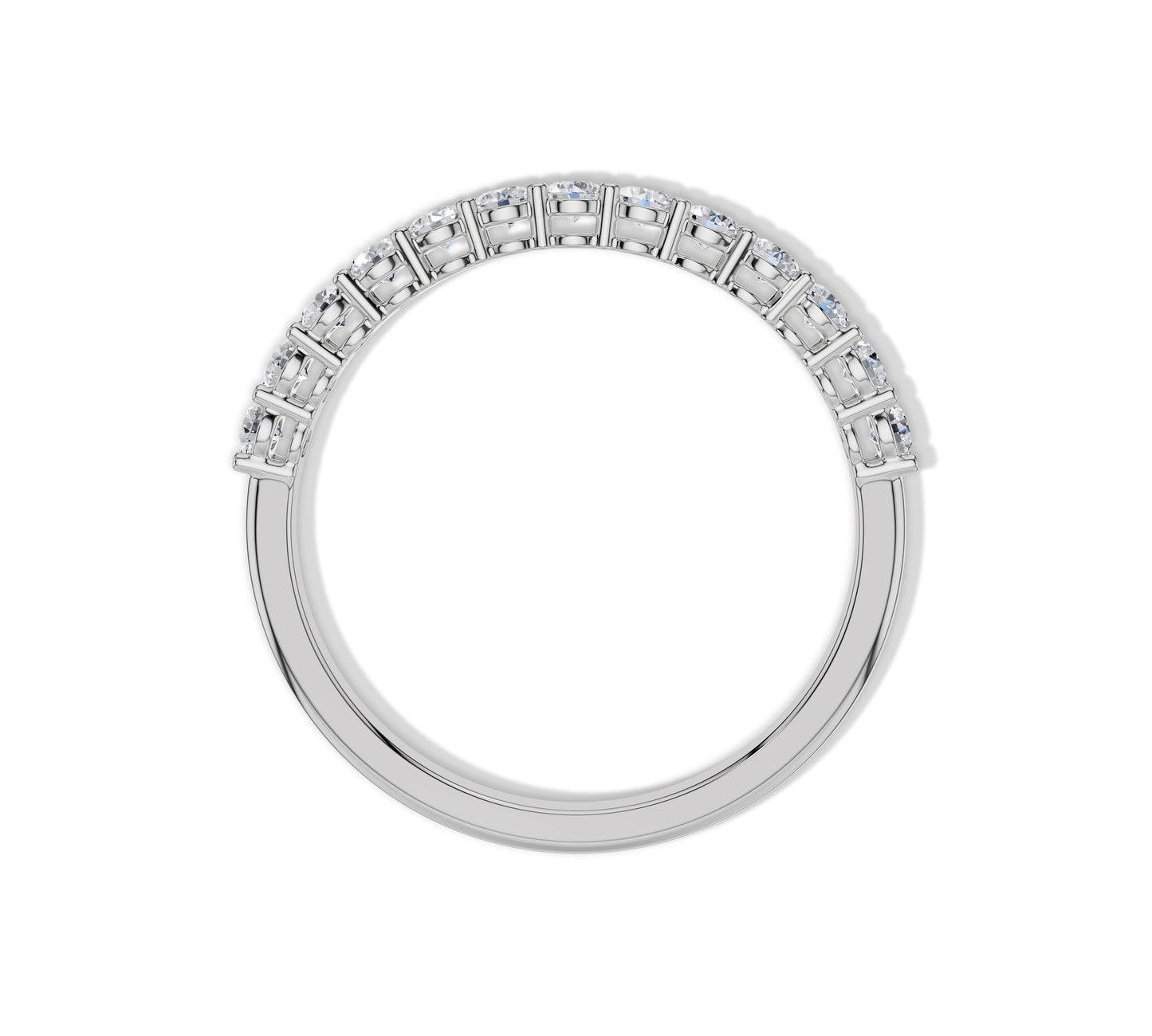 white gold eternity ring