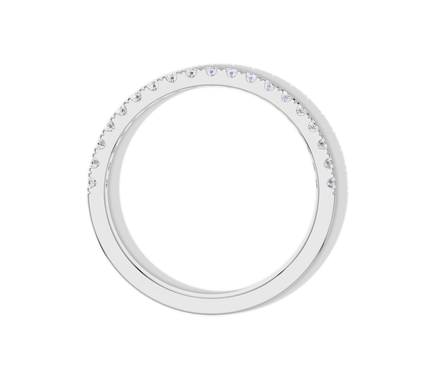 lab grown diamond stackable ring