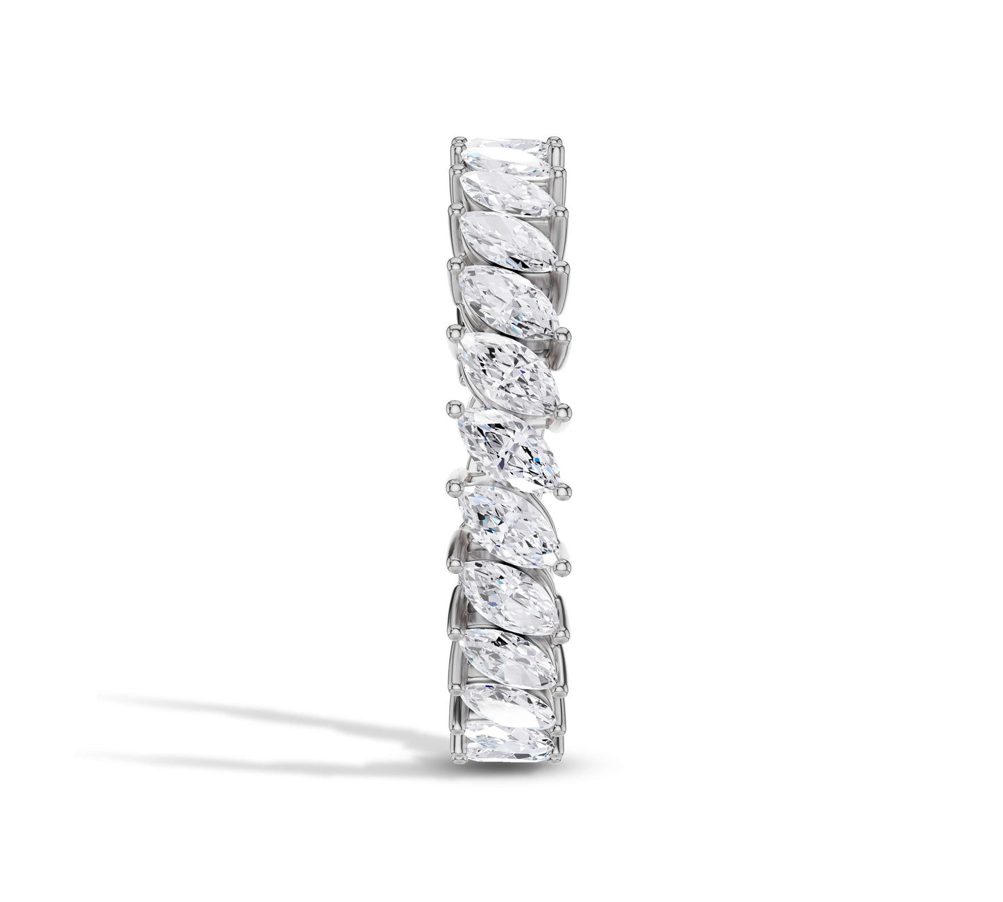 Bold eternity ring with sparkle all around