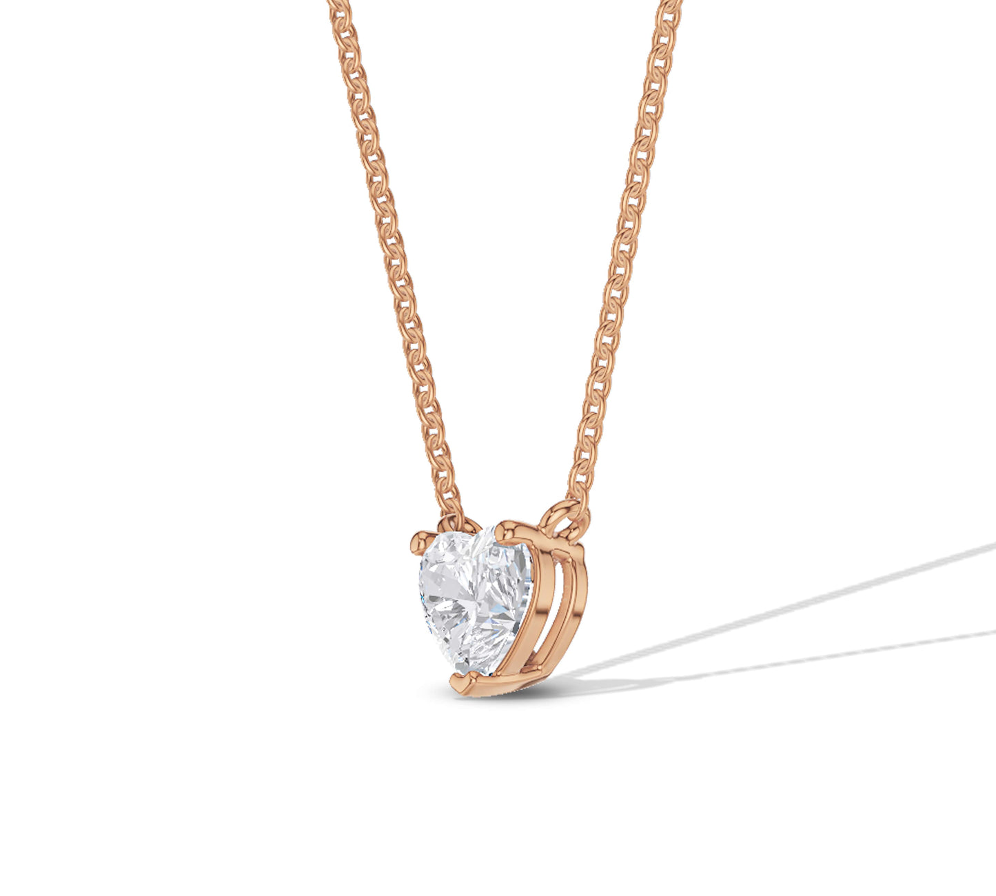 necklace solitaire diamond